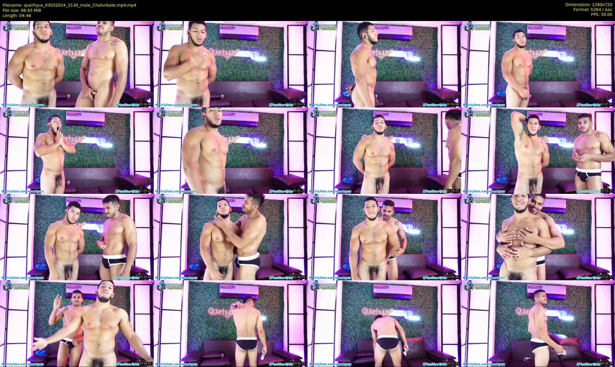 querhyus — 5 minute Chaturbate male cam show recording, 720p, Mar 3, 2024