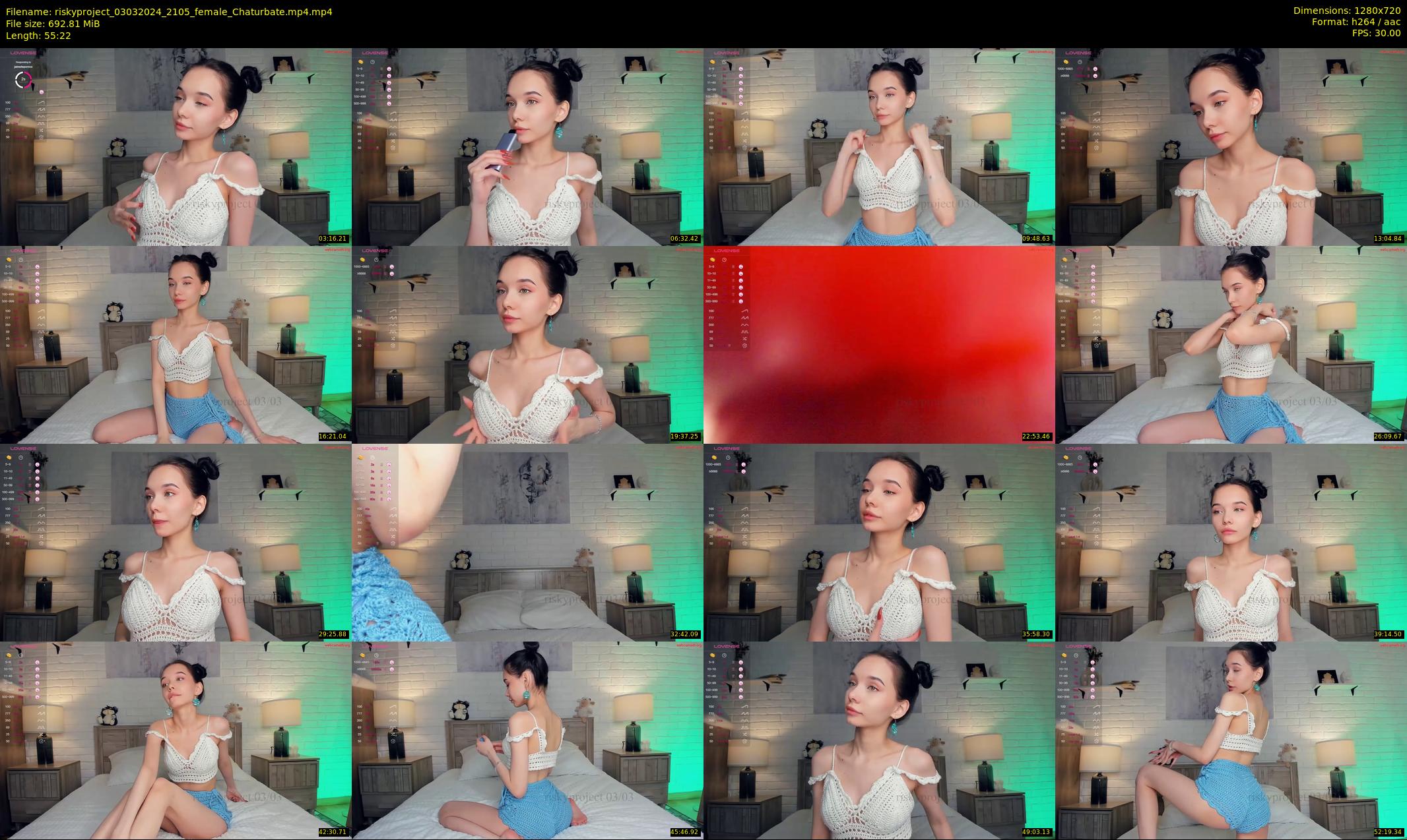 riskyproject — 56 minute Chaturbate couple cam show recording, 720p, Mar 3, 2024