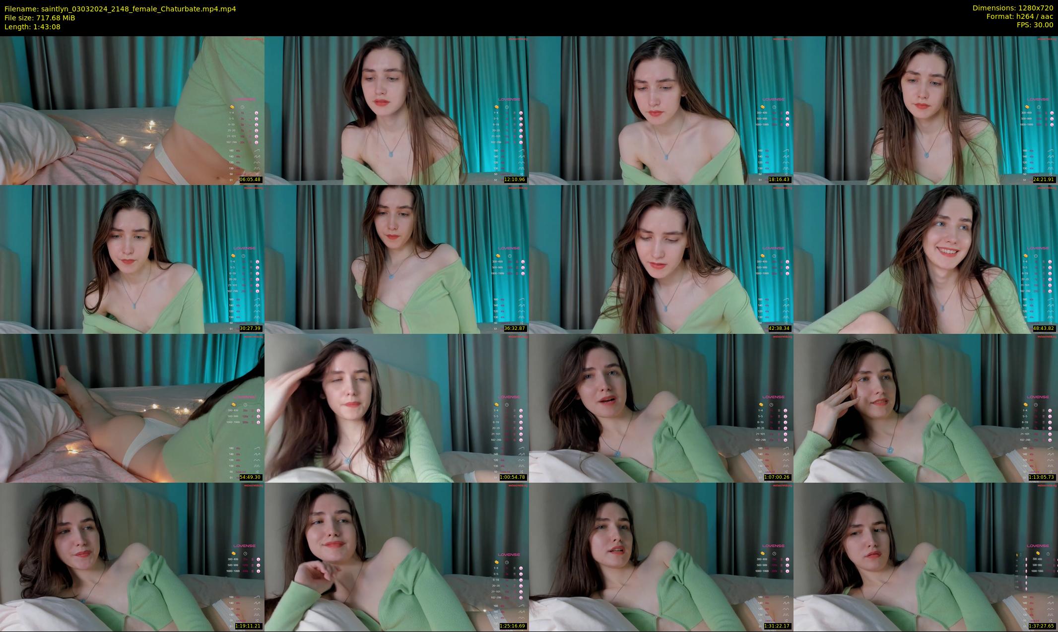 saintlyn — 104 minute Chaturbate female cam show recording, 720p, Mar 3, 2024