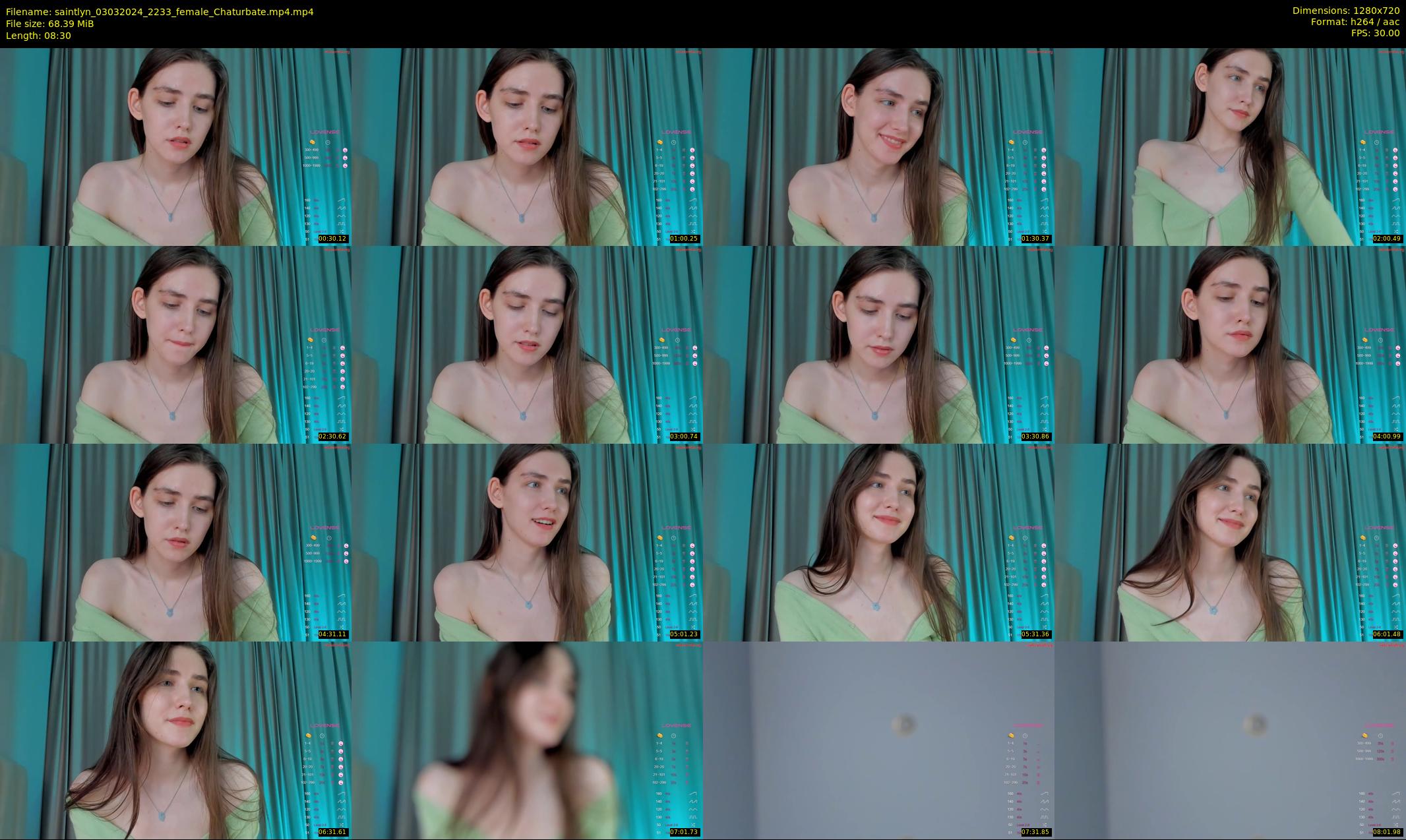 saintlyn — 9 minute Chaturbate female cam show recording, 720p, Mar 3, 2024