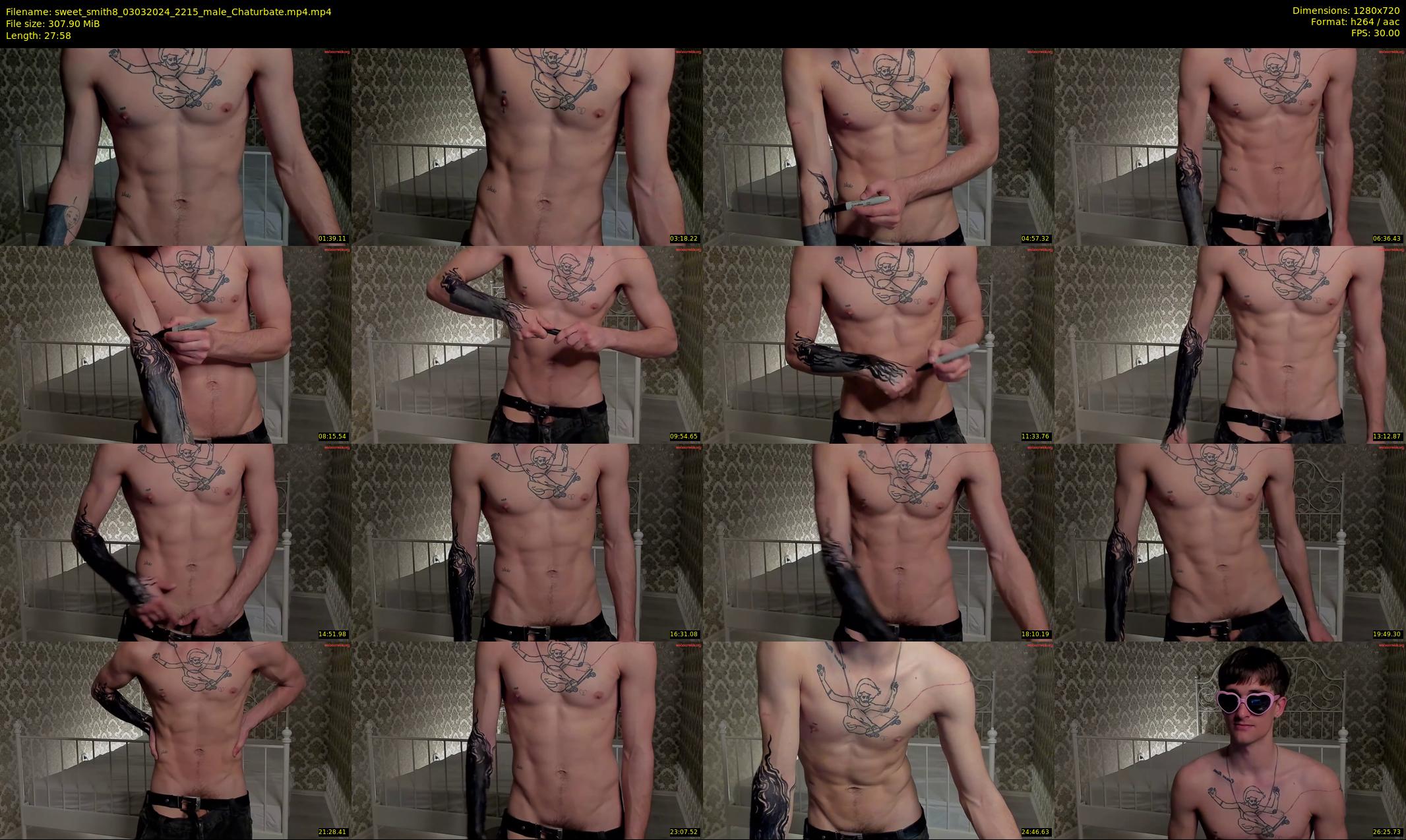 sweet_smith8 — 28 minute Chaturbate male cam show recording, 720p, Mar 3, 2024