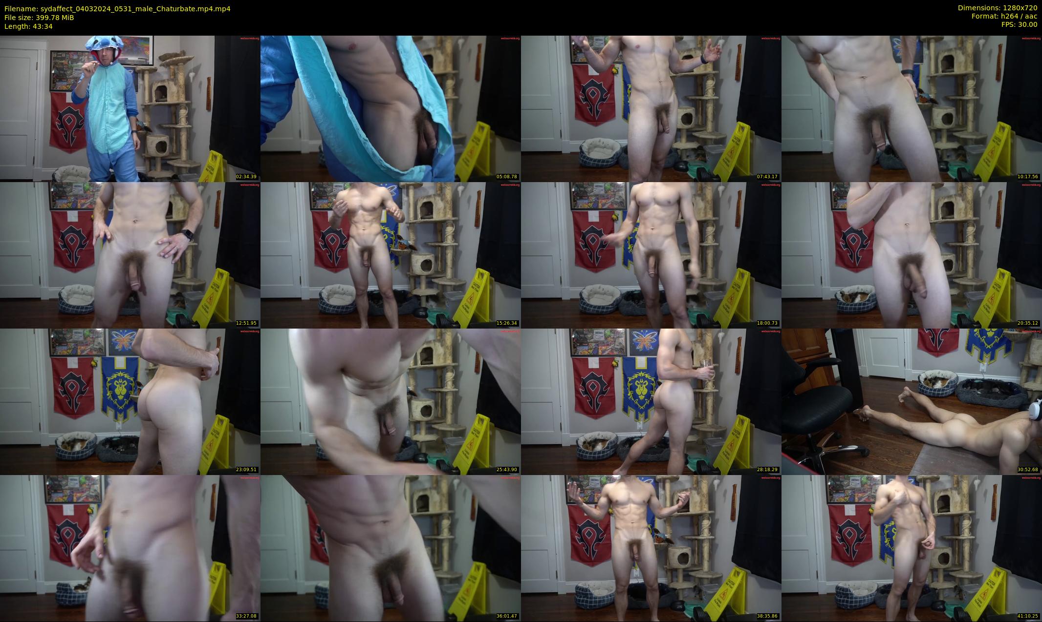 sydaffect — 44 minute Chaturbate male cam show recording, 720p, Mar 4, 2024