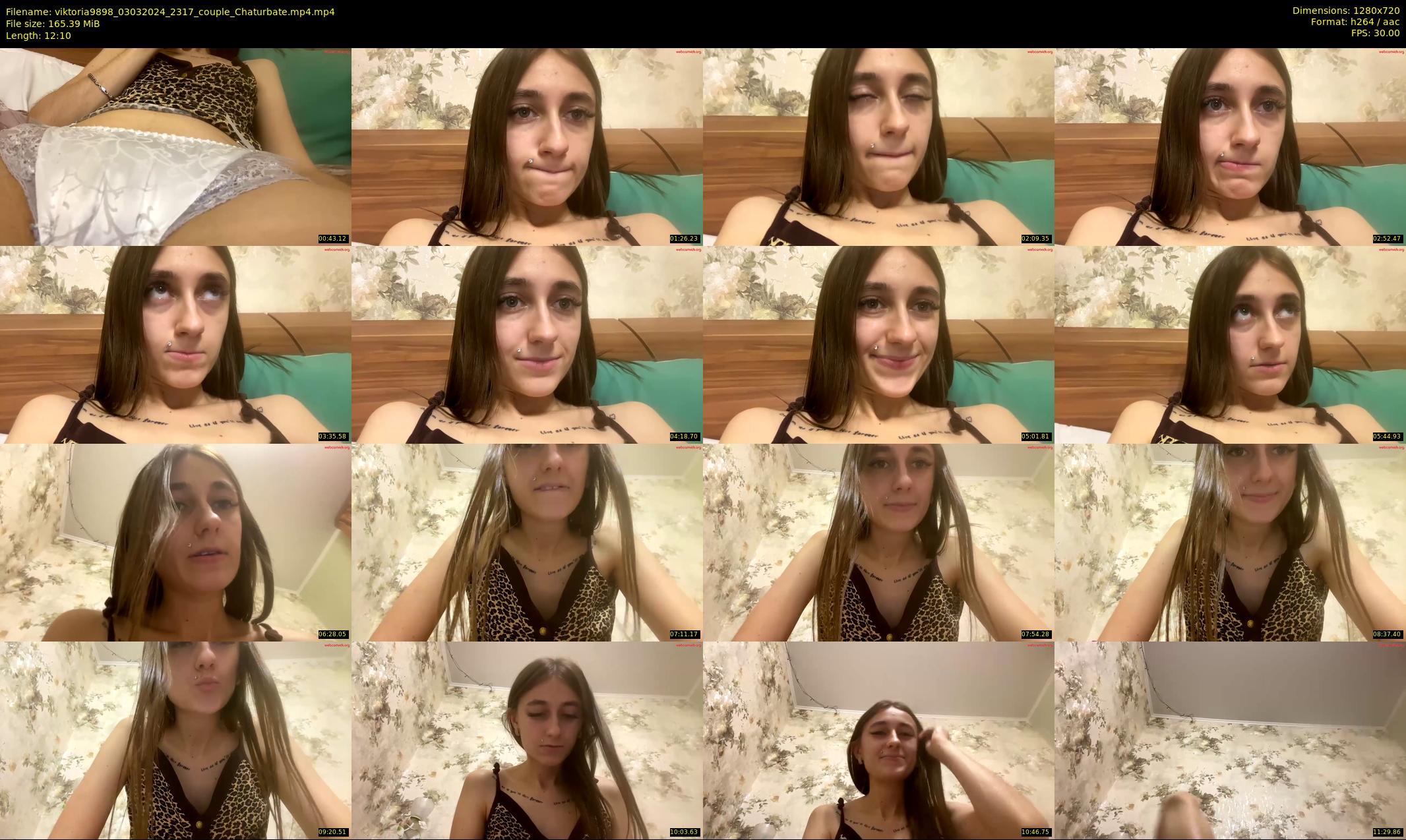 viktoria9898 — 13 minute Chaturbate couple cam show recording, 720p, Mar 3, 2024