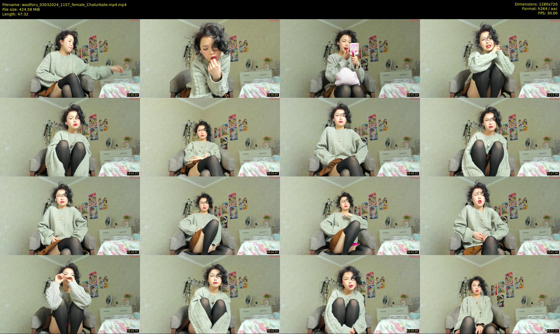 wastforu — 48 minute Chaturbate female cam show recording, 720p, Mar 3, 2024