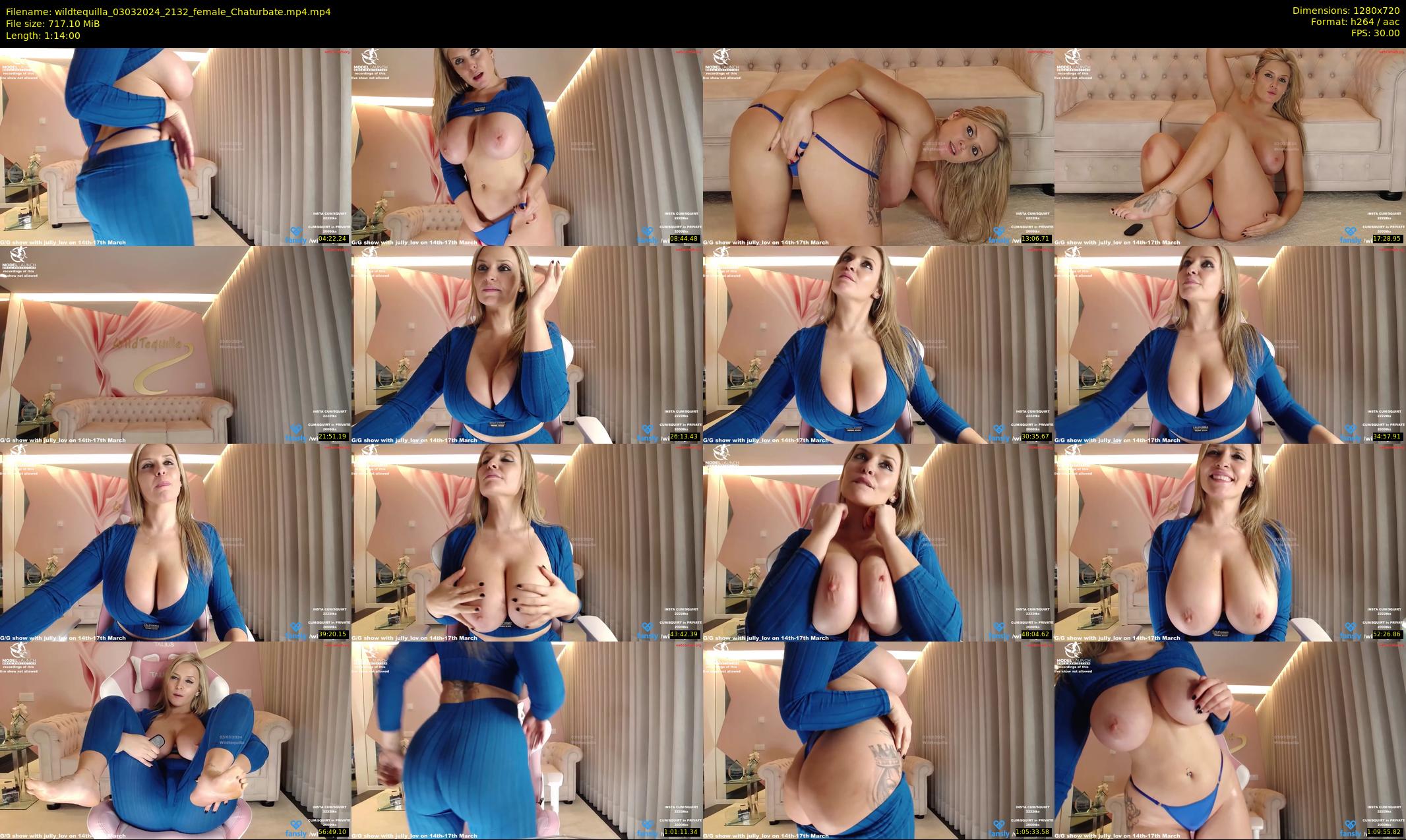 wildtequilla — 74 minute Chaturbate couple cam show recording, 720p, Mar 3, 2024