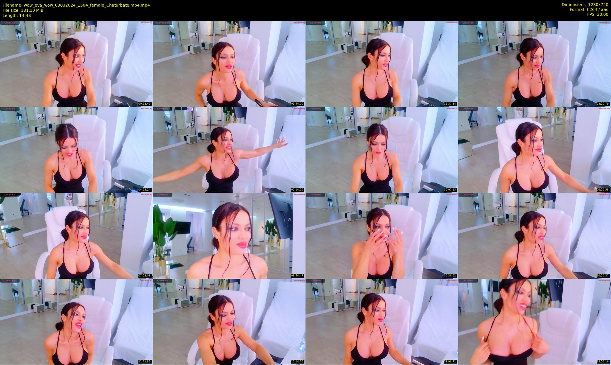 wow_eva_wow — 15 minute Chaturbate female cam show recording, 720p, Mar 3, 2024