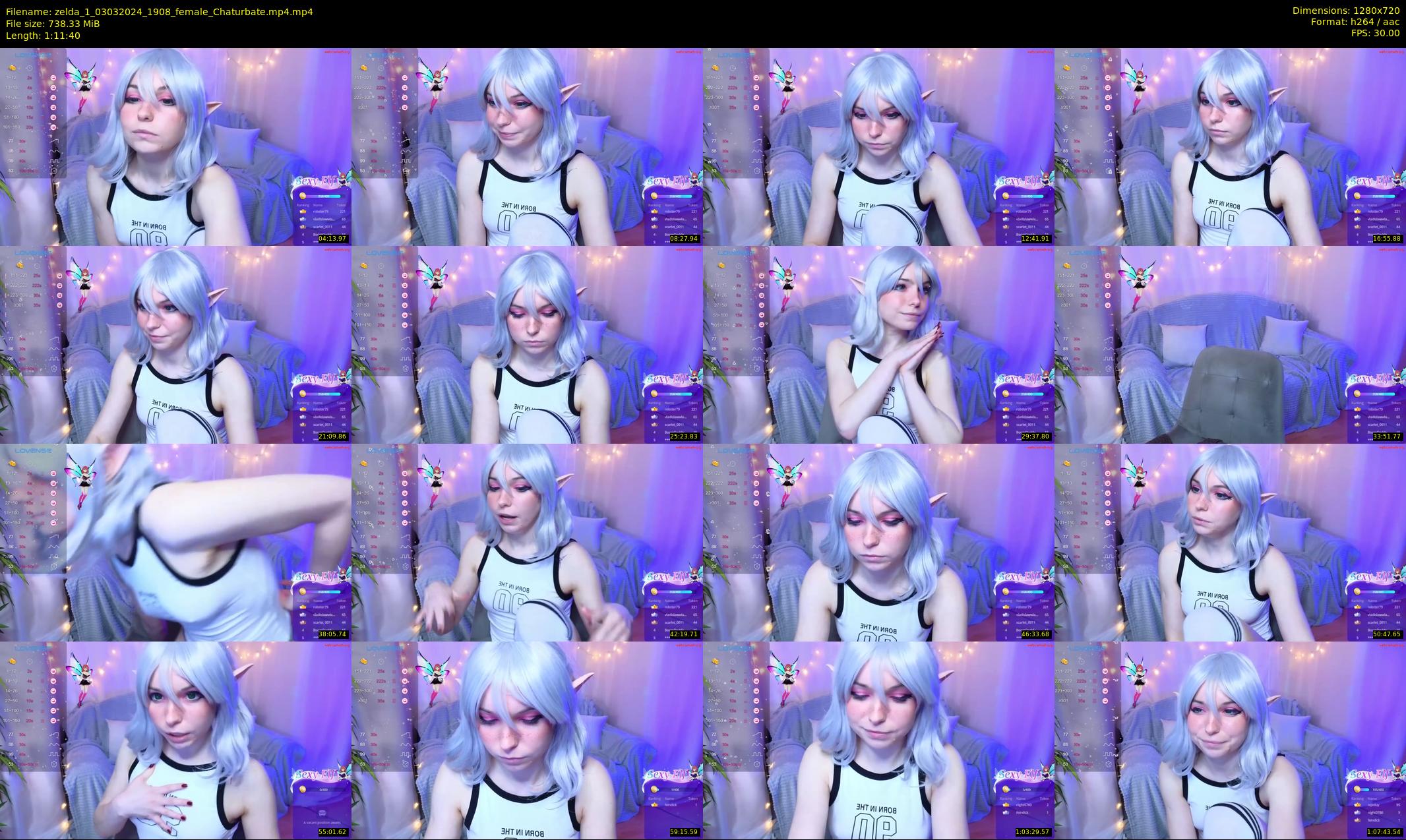 zelda_1 — 72 minute Chaturbate female cam show recording, 720p, Mar 3, 2024