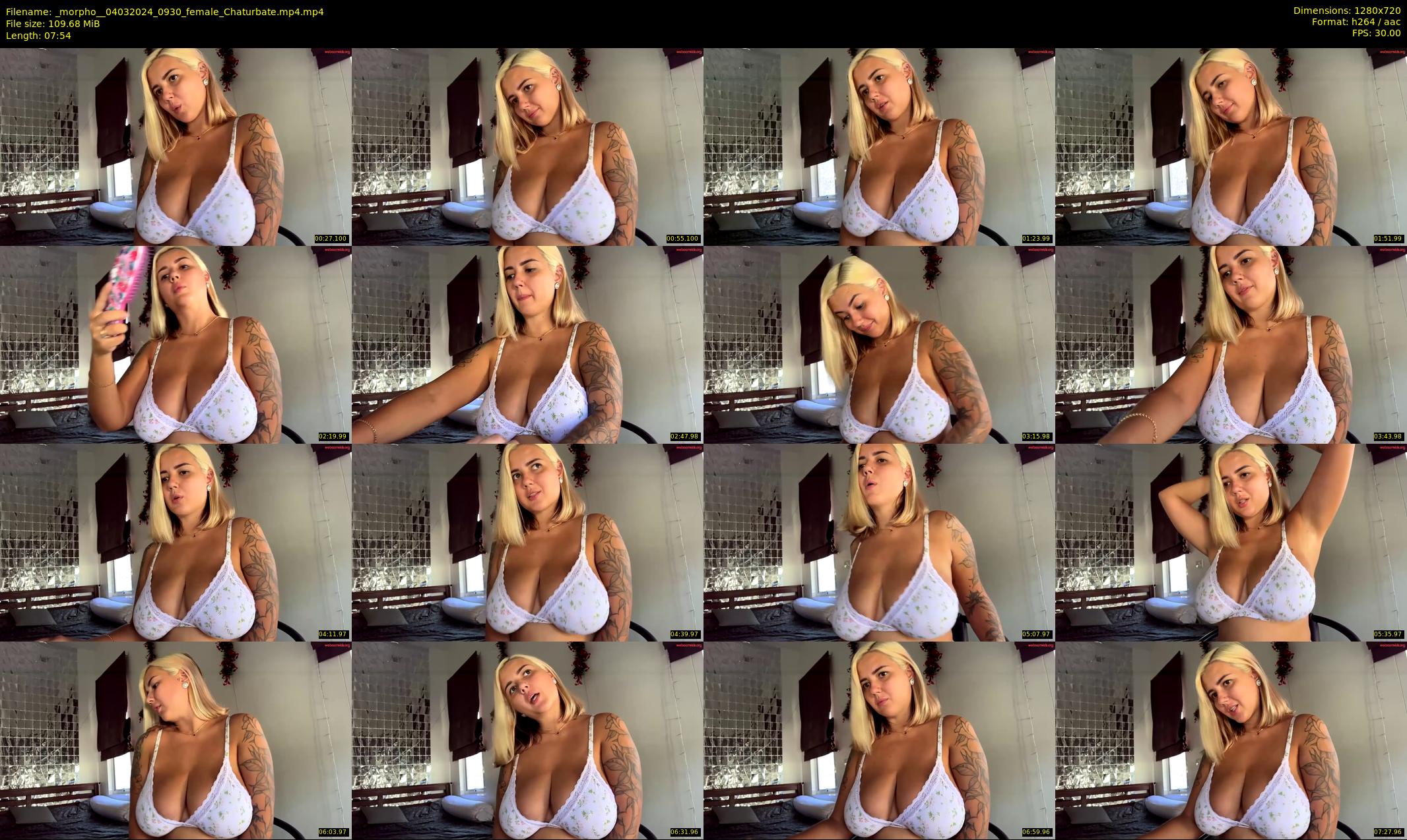 _morpho_ — 8 minute Chaturbate female cam show recording, 720p, Mar 4, 2024