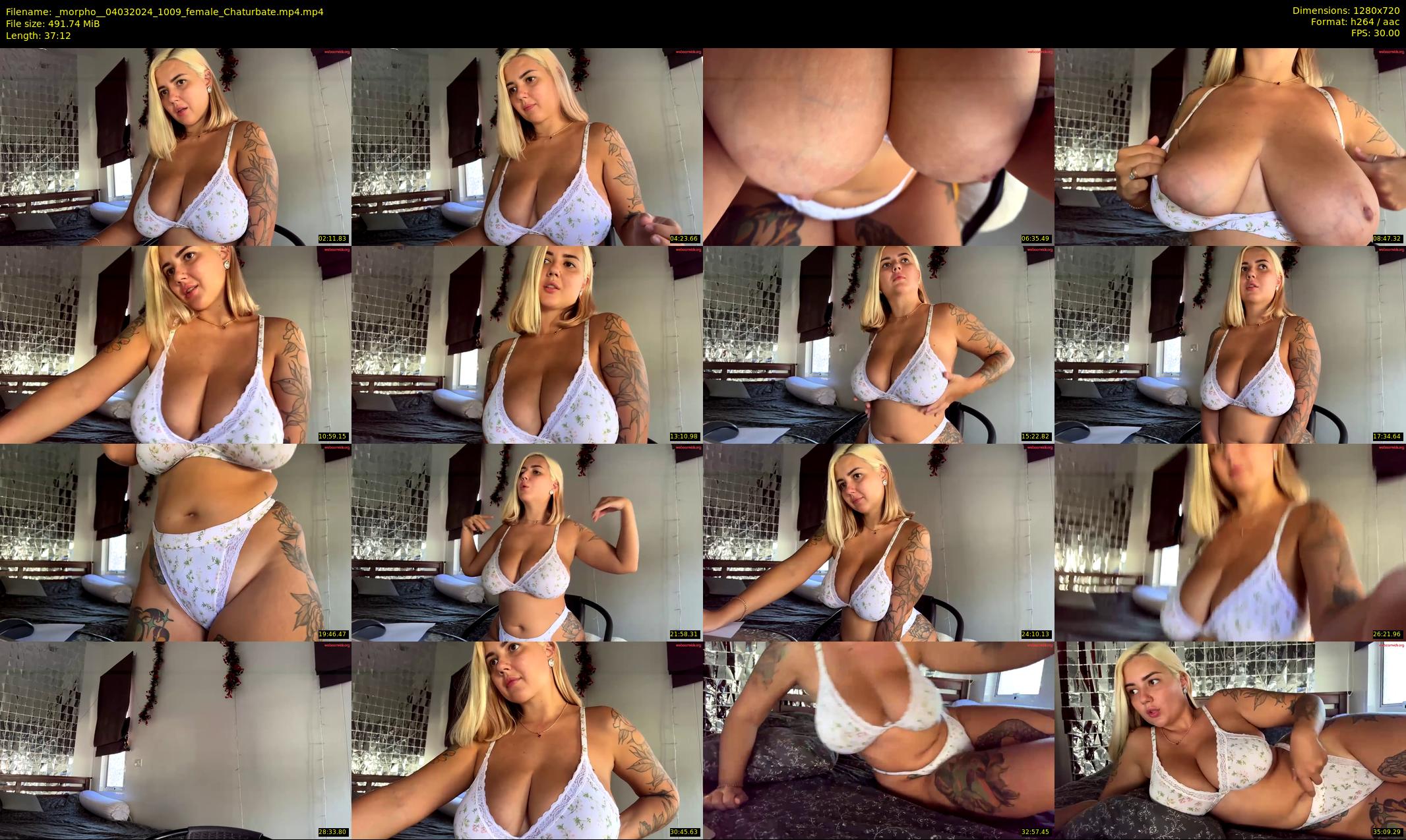 _morpho_ — 38 minute Chaturbate female cam show recording, 720p, Mar 4, 2024