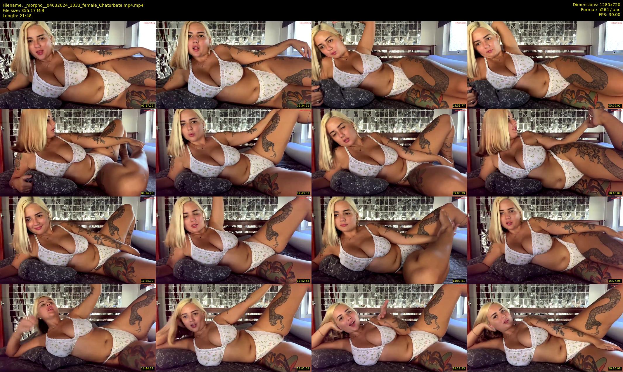 _morpho_ — 22 minute Chaturbate female cam show recording, 720p, Mar 4, 2024