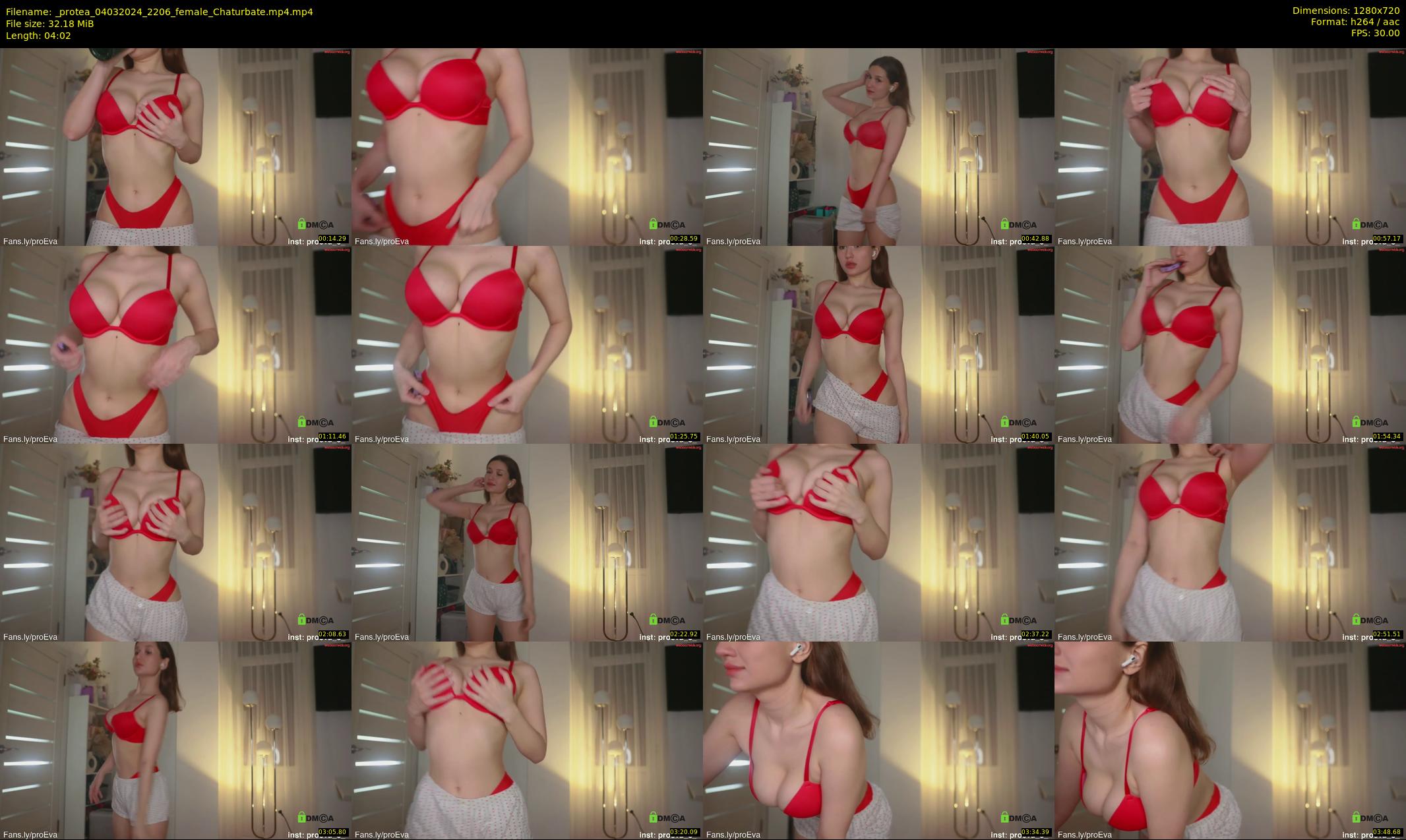 _protea — 5 minute Chaturbate female cam show recording, 720p, Mar 4, 2024