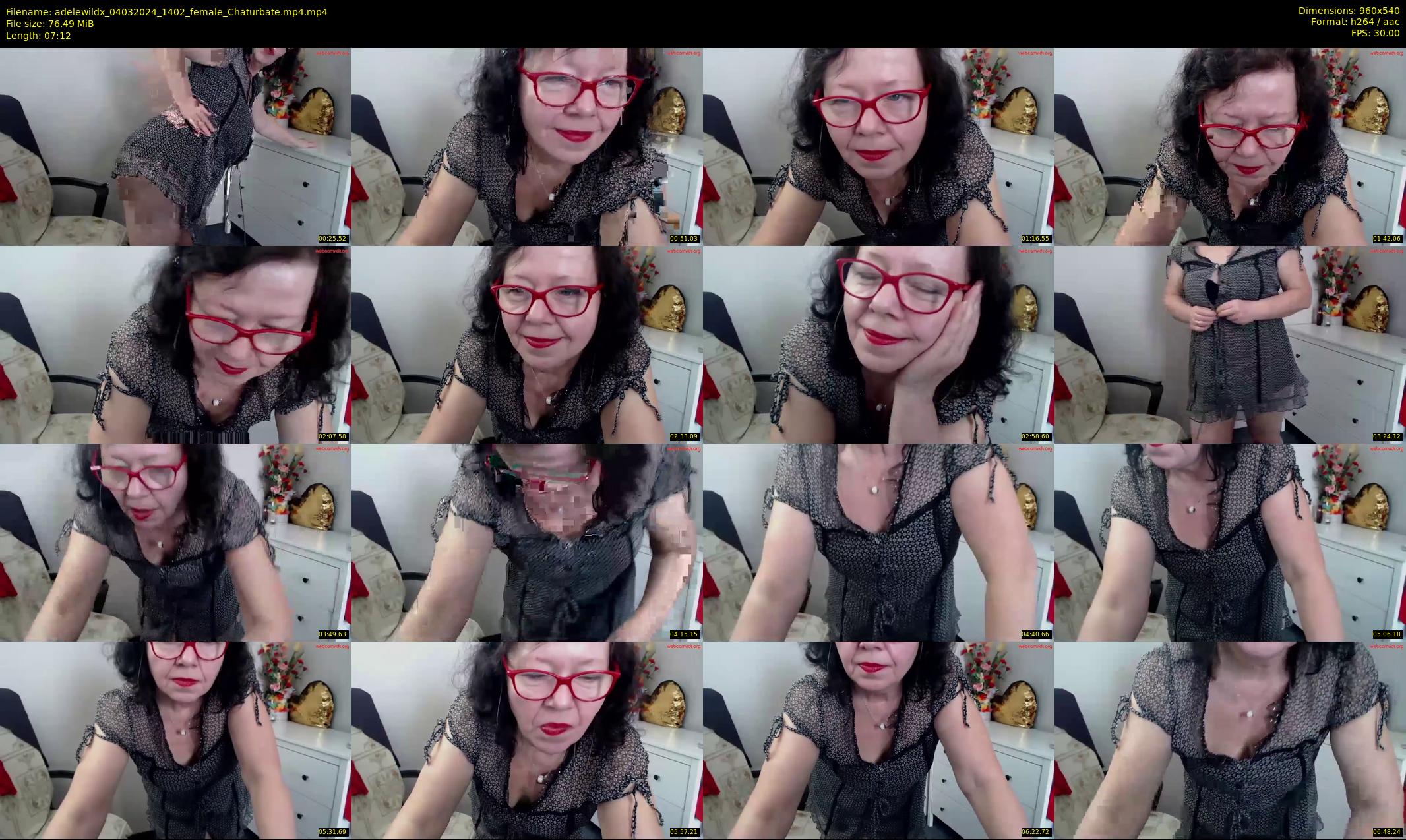 adelewildx — 8 minute Chaturbate female cam show recording, 480p, Mar 4, 2024