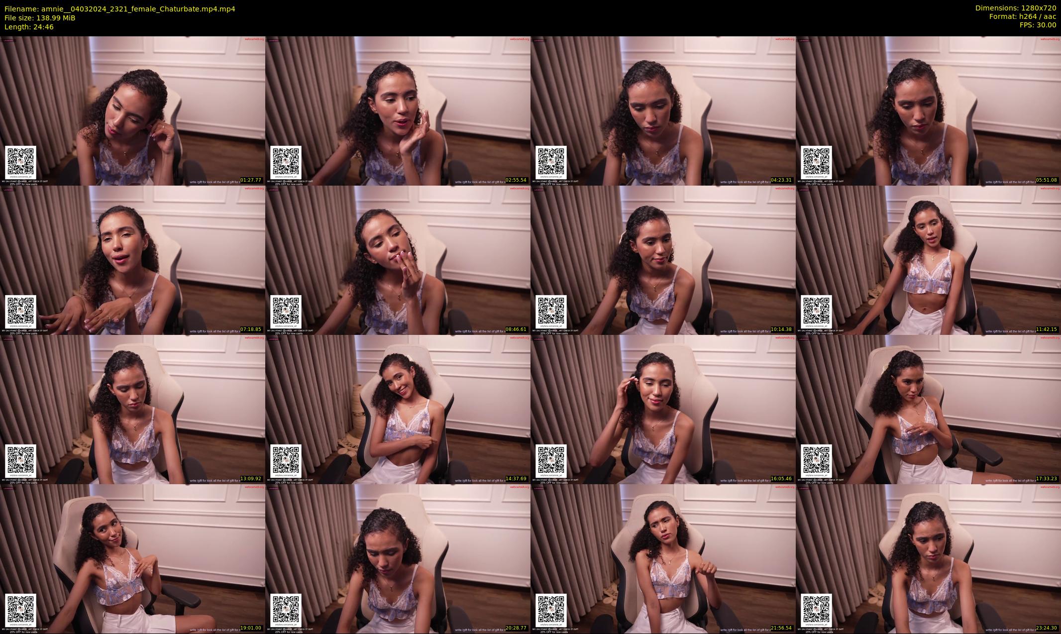 amnie_ — 25 minute Chaturbate female cam show recording, 720p, Mar 4, 2024