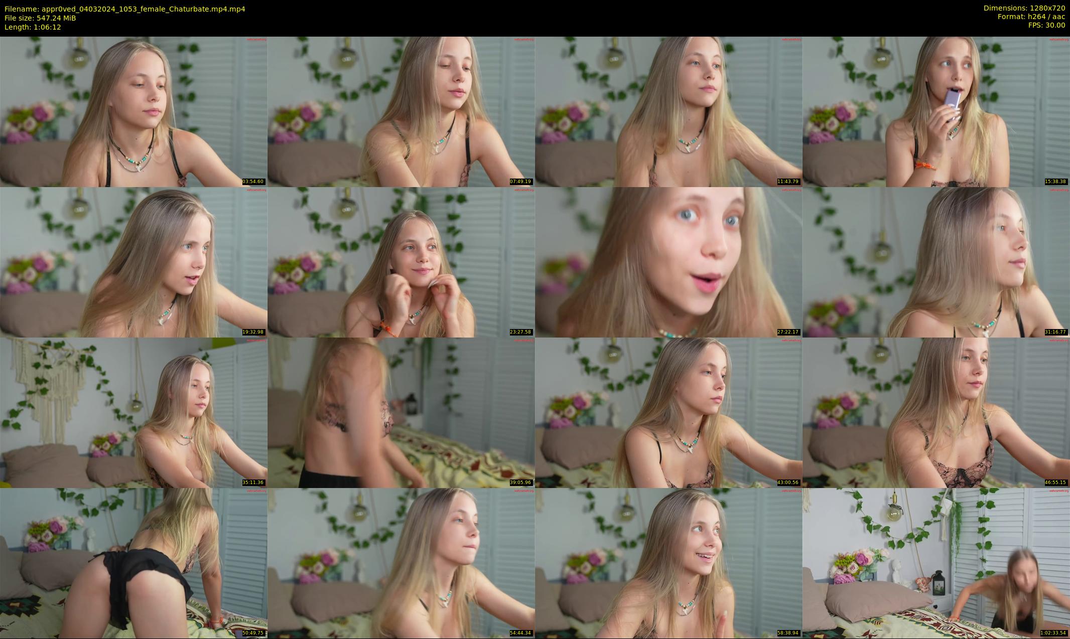 appr0ved — 67 minute Chaturbate female cam show recording, 720p, Mar 4, 2024