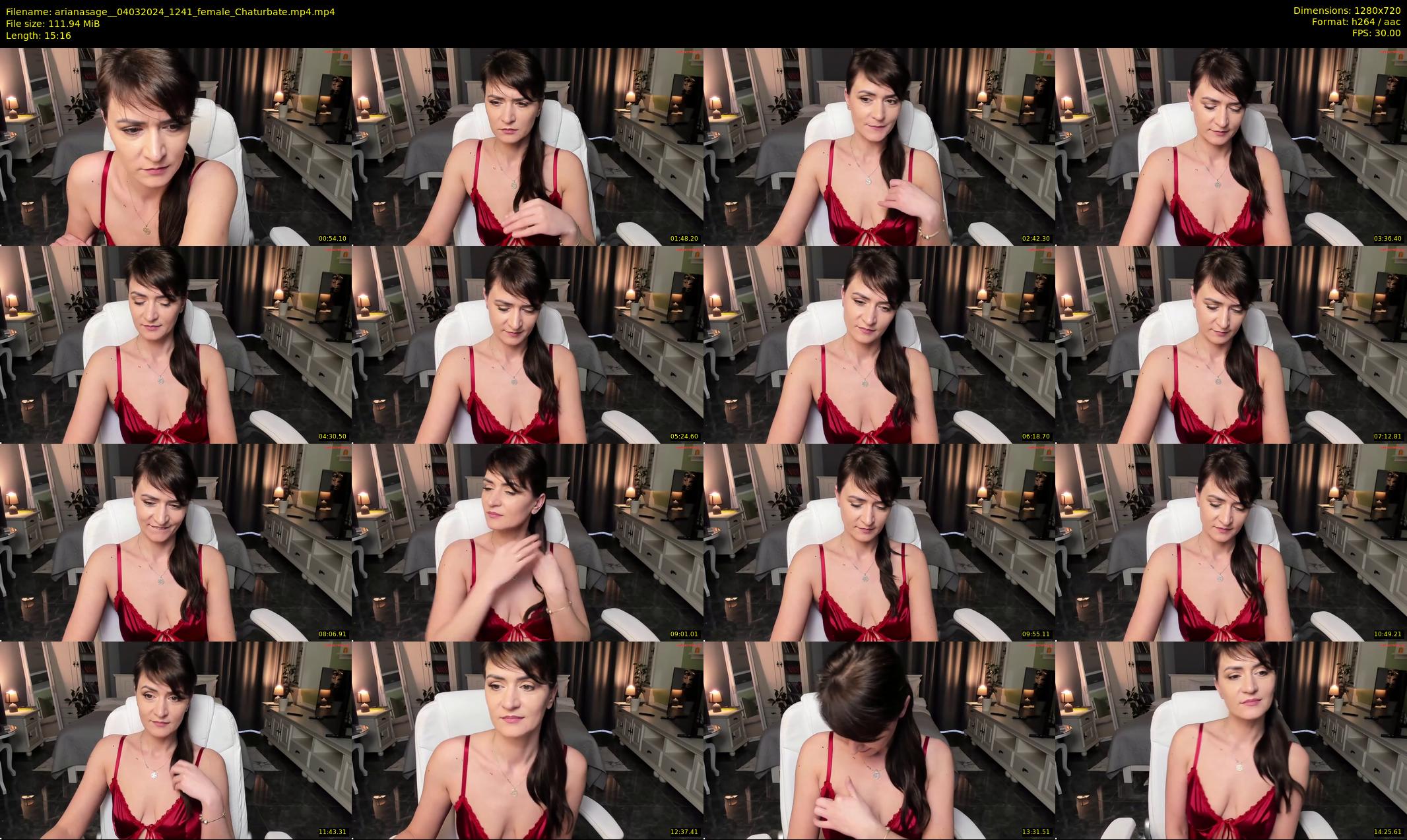 arianasage_ — 16 minute Chaturbate female cam show recording, 720p, Mar 4, 2024