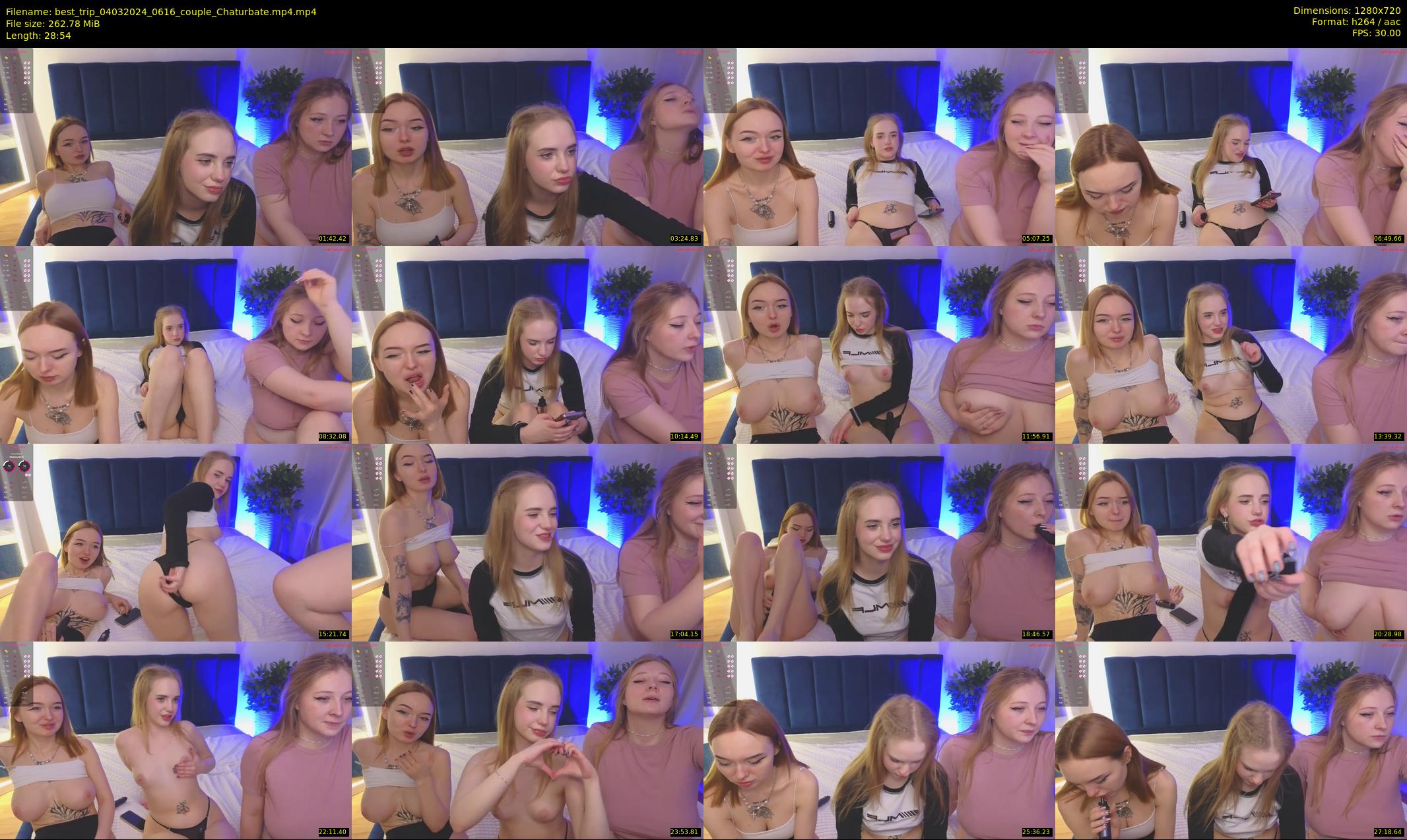 best_trip — 29 minute Chaturbate couple cam show recording, 720p, Mar 4, 2024