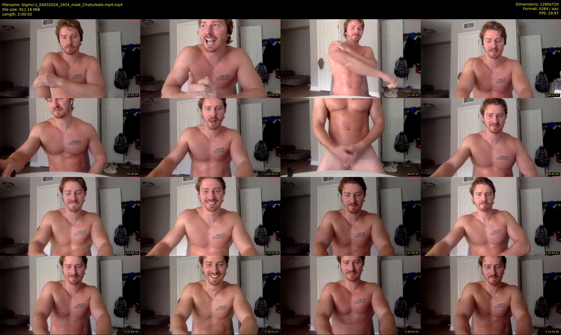 bigmcr1 — 121 minute Chaturbate male cam show recording, 720p, Mar 4, 2024
