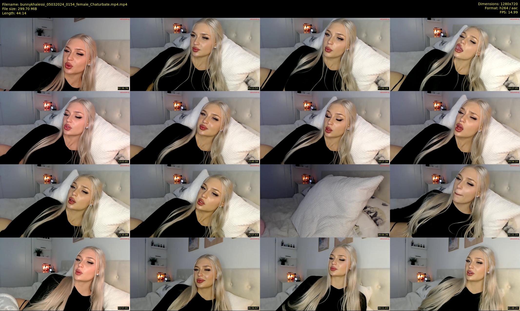 bunnykhalessi — 45 minute Chaturbate female cam show recording, 720p, Mar 5, 2024