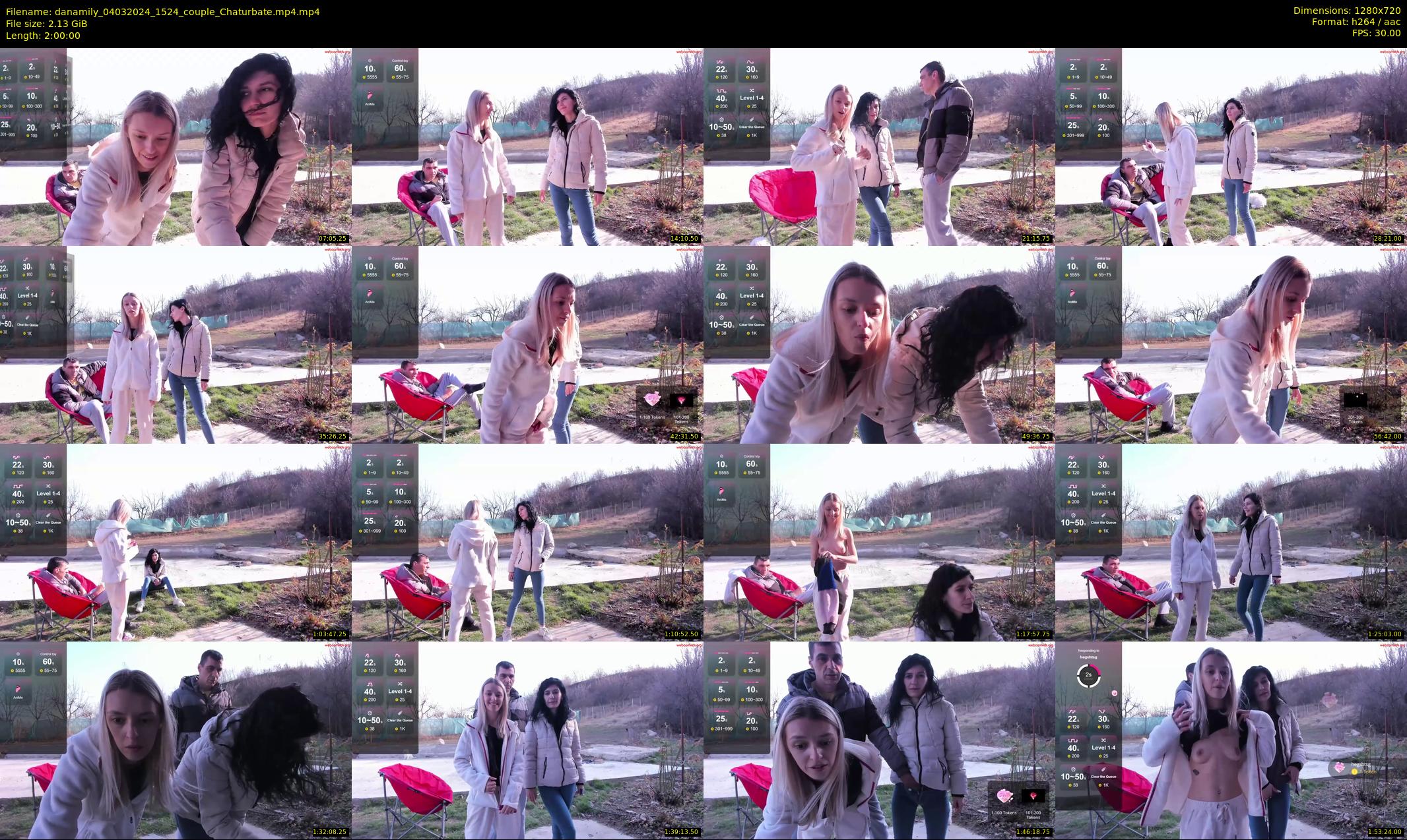 danamily — 120 minute Chaturbate female cam show recording, 720p, Mar 4, 2024