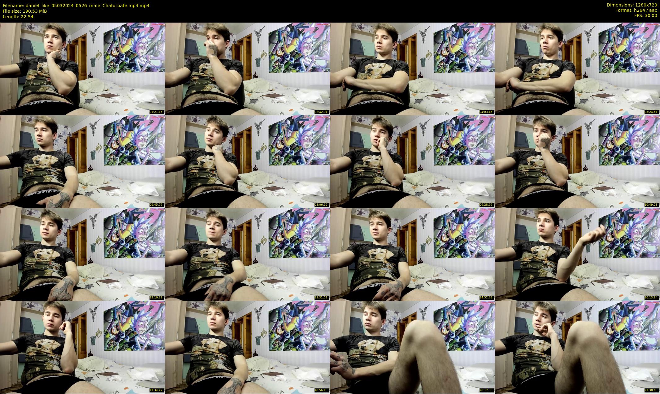 daniel_like — 23 minute Chaturbate male cam show recording, 720p, Mar 5, 2024