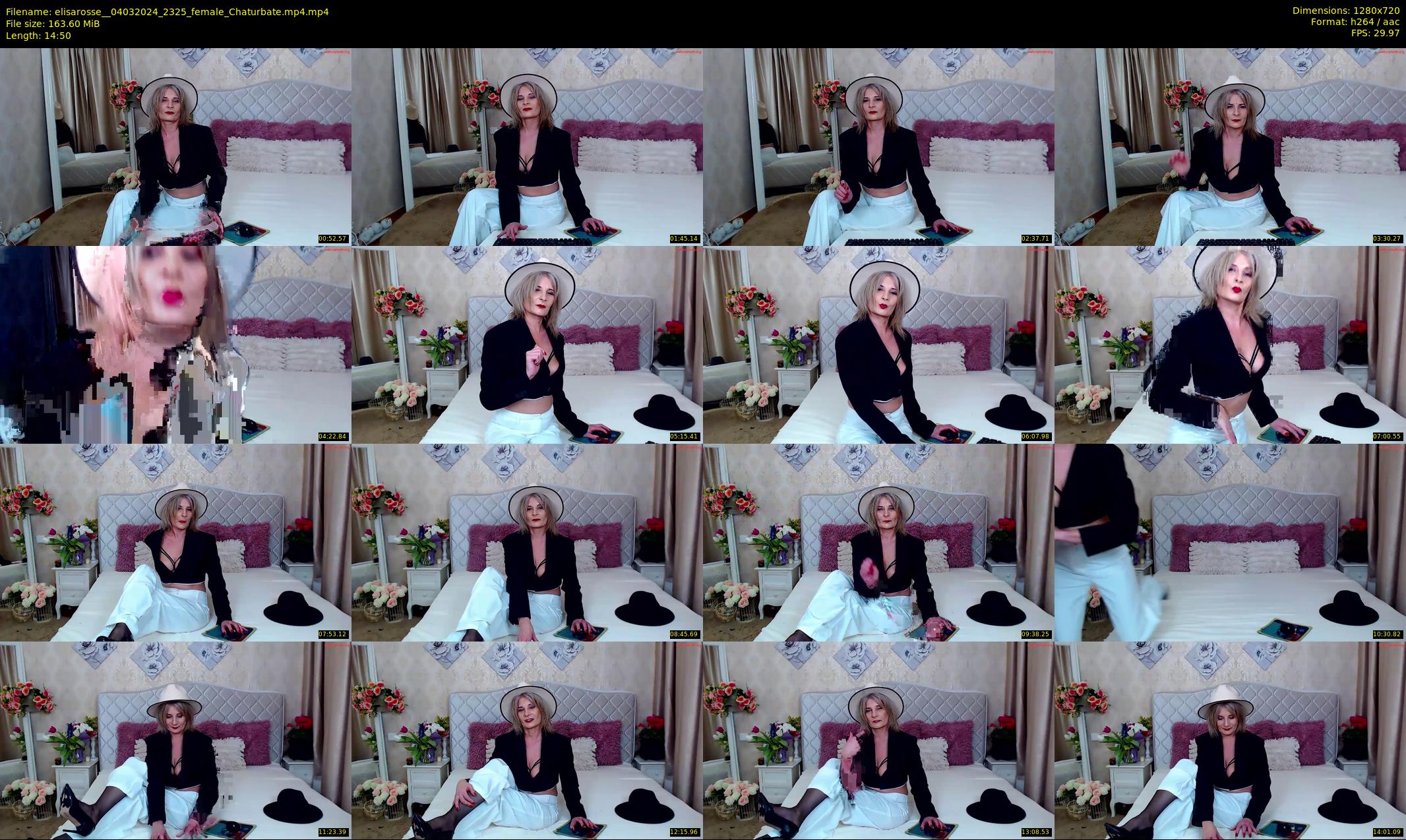elisarosse_ — 15 minute Chaturbate female cam show recording, 720p, Mar 4, 2024