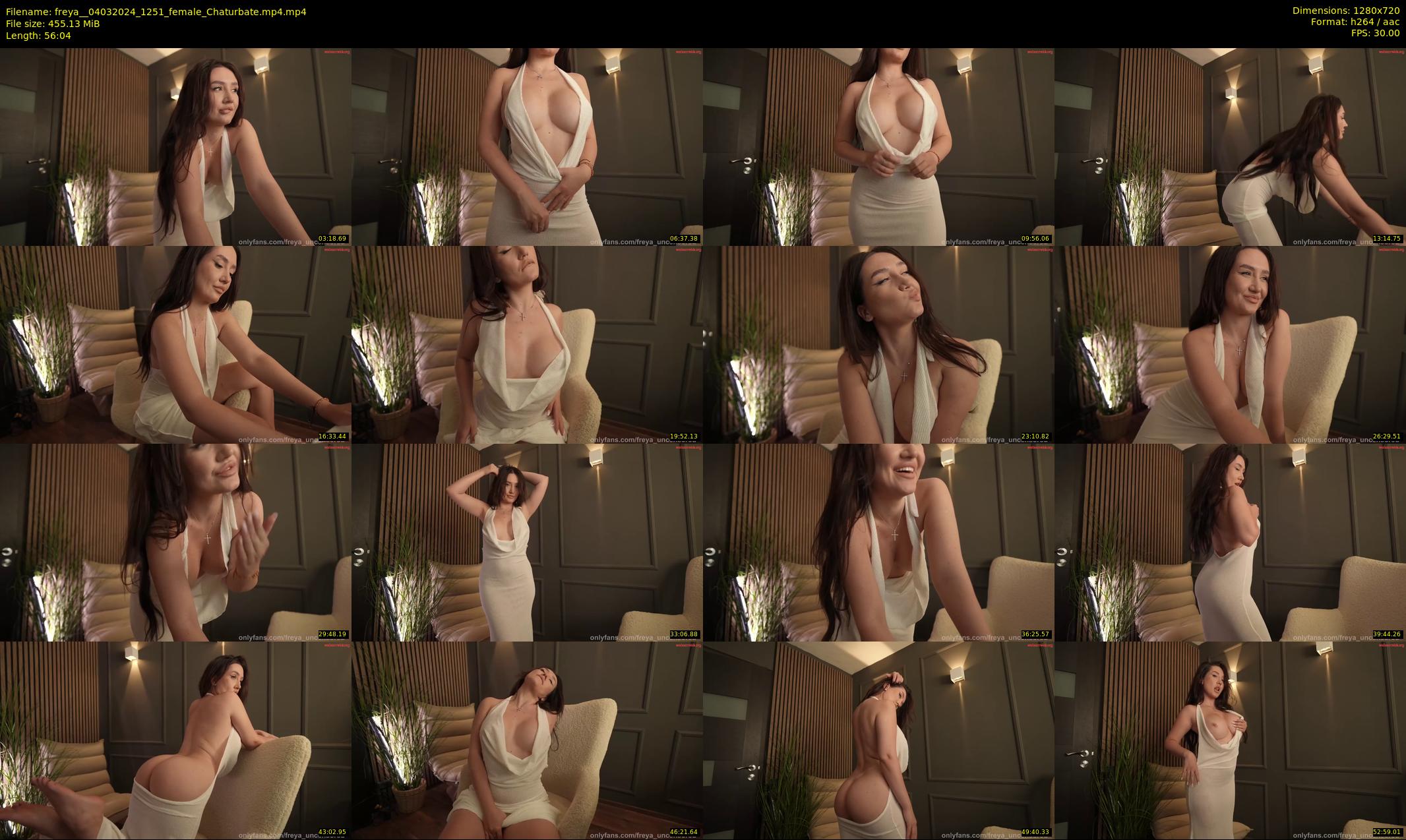 freya_ — 57 minute Chaturbate female cam show recording, 720p, Mar 4, 2024