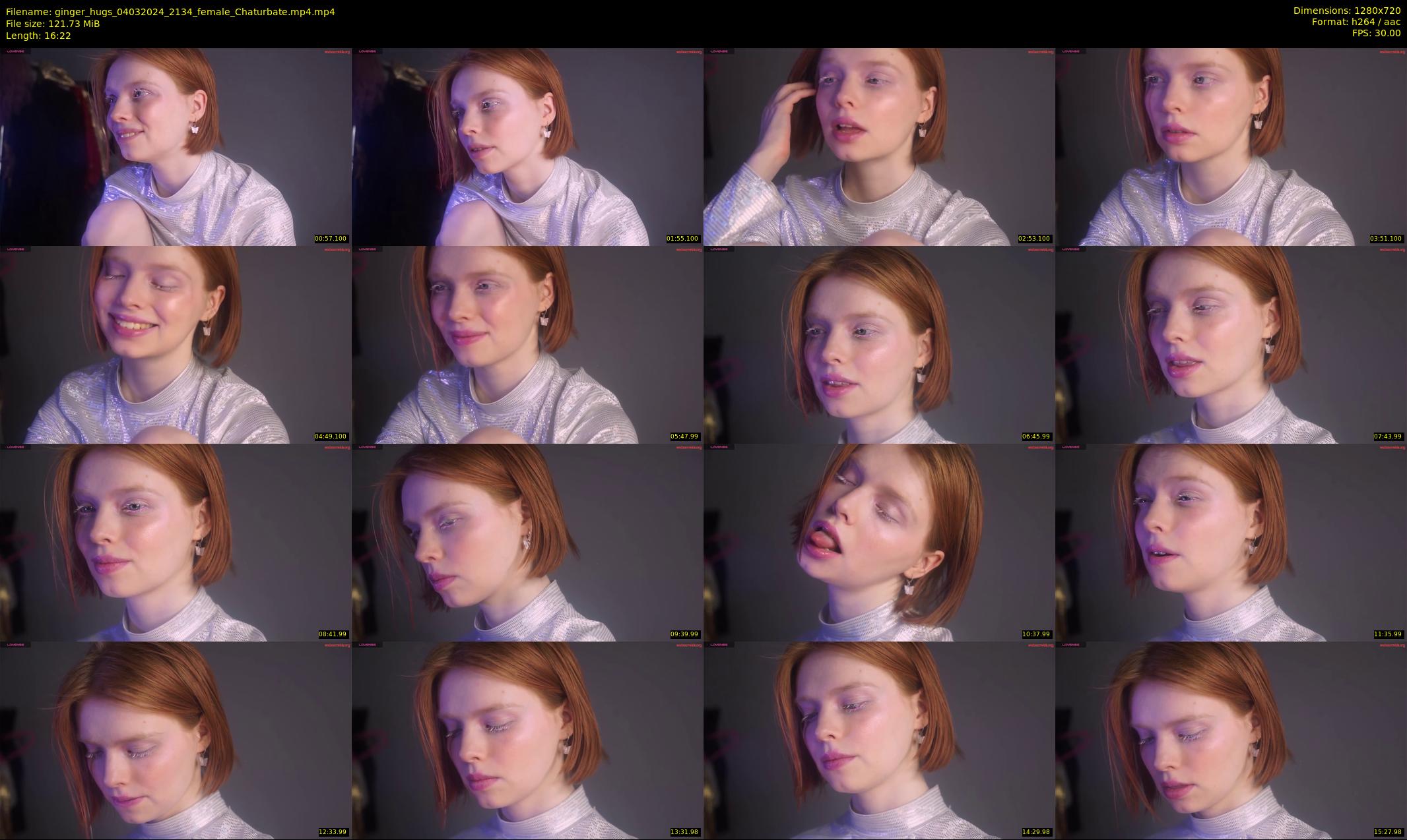 ginger_hugs — 17 minute Chaturbate female cam show recording, 720p, Mar 4, 2024