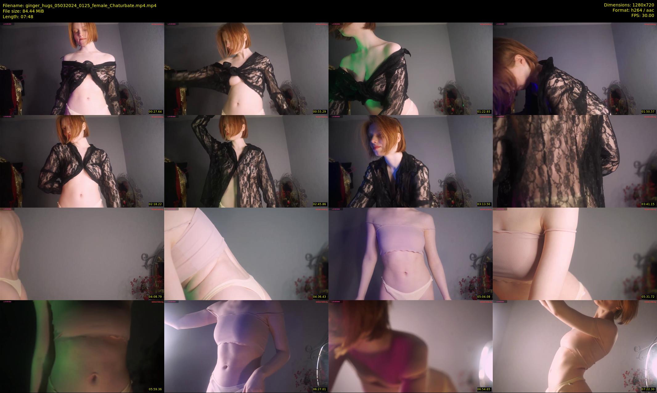 ginger_hugs — 8 minute Chaturbate female cam show recording, 720p, Mar 5, 2024
