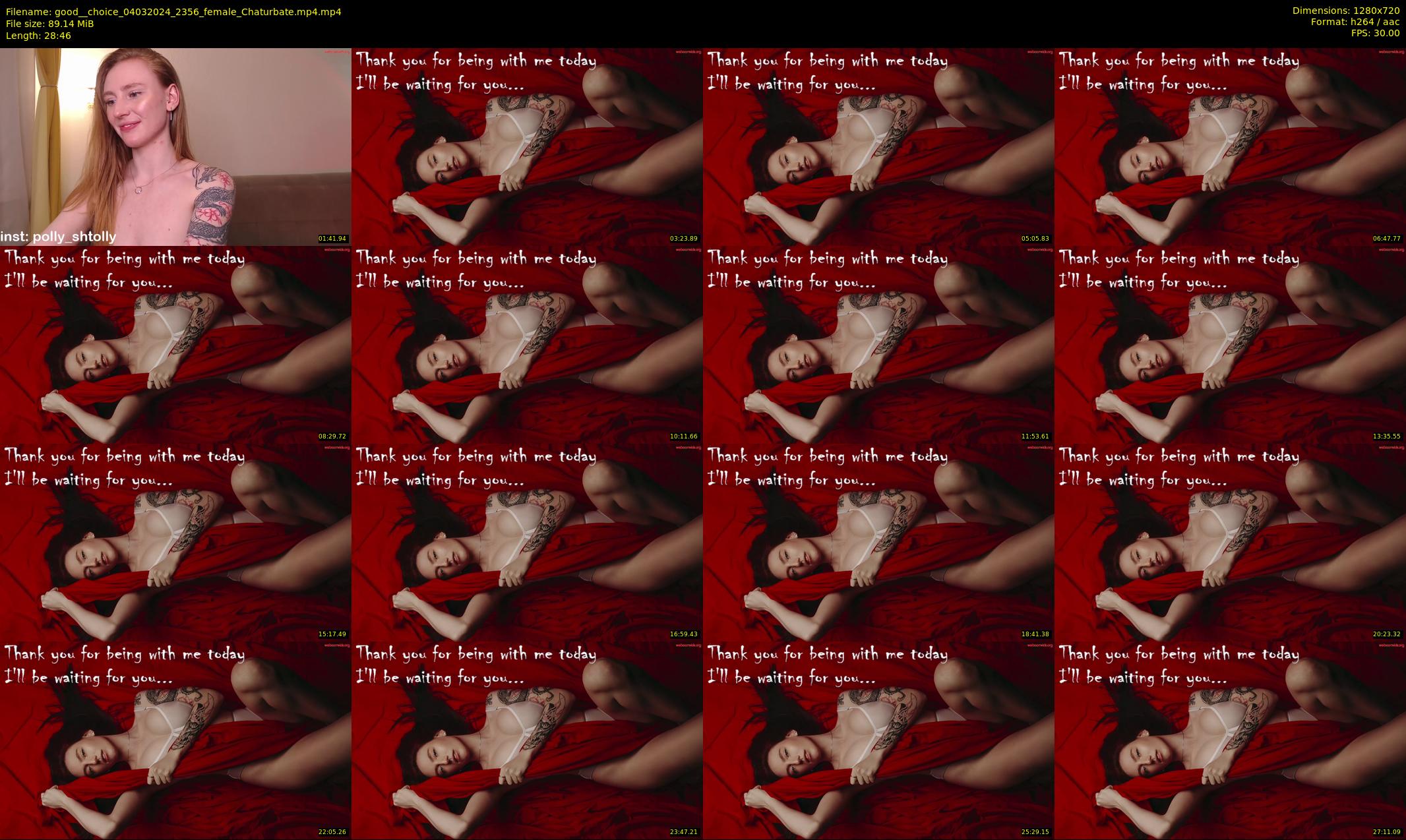 good__choice — 29 minute Chaturbate female cam show recording, 720p, Mar 4, 2024