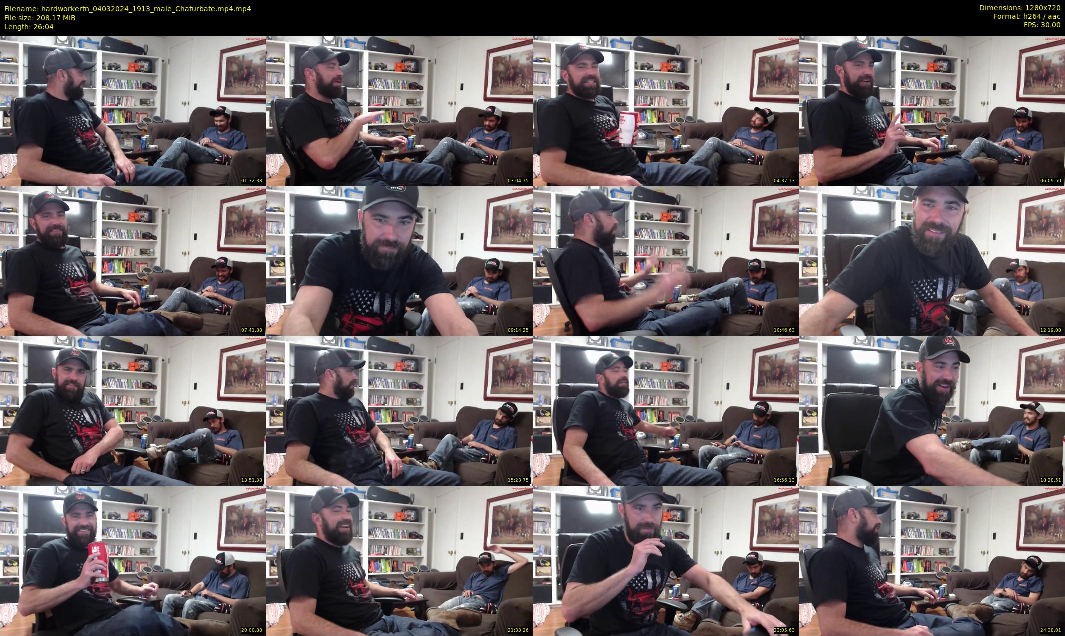 hardworkertn — 27 minute Chaturbate male cam show recording, 720p, Mar 4, 2024