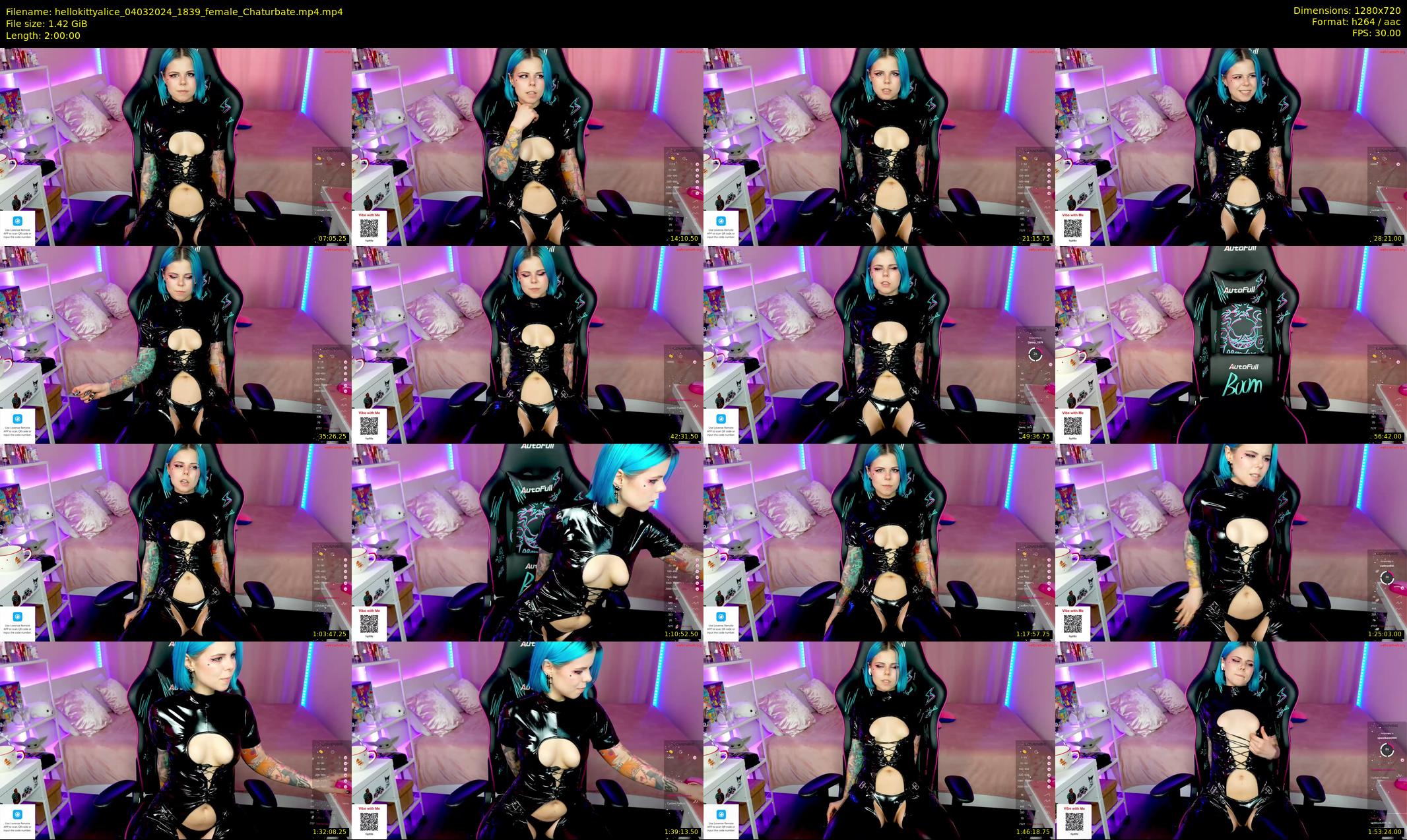 hellokittyalice — 120 minute Chaturbate female cam show recording, 720p, Mar 4, 2024