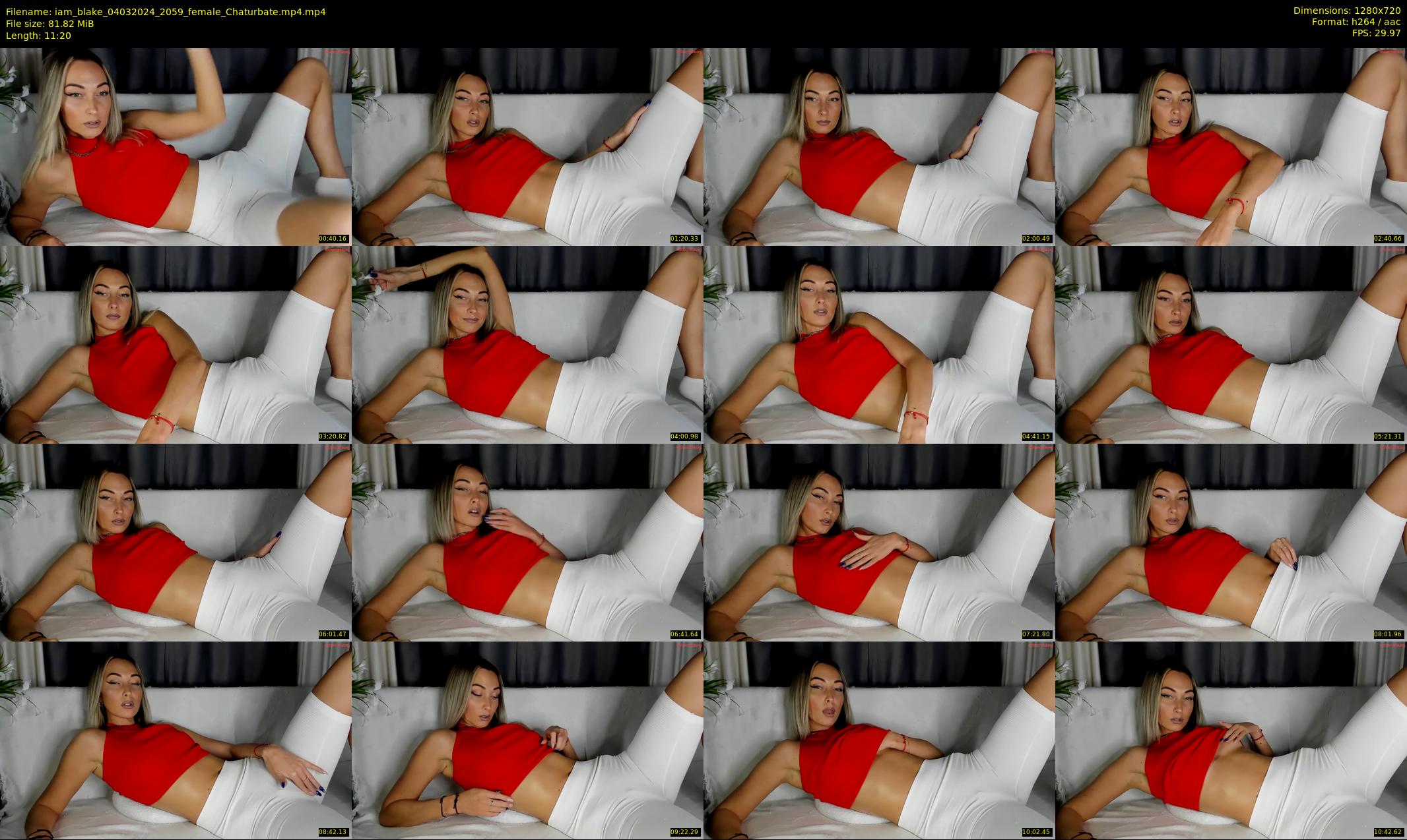 iam_blake — 12 minute Chaturbate female cam show recording, 720p, Mar 4, 2024