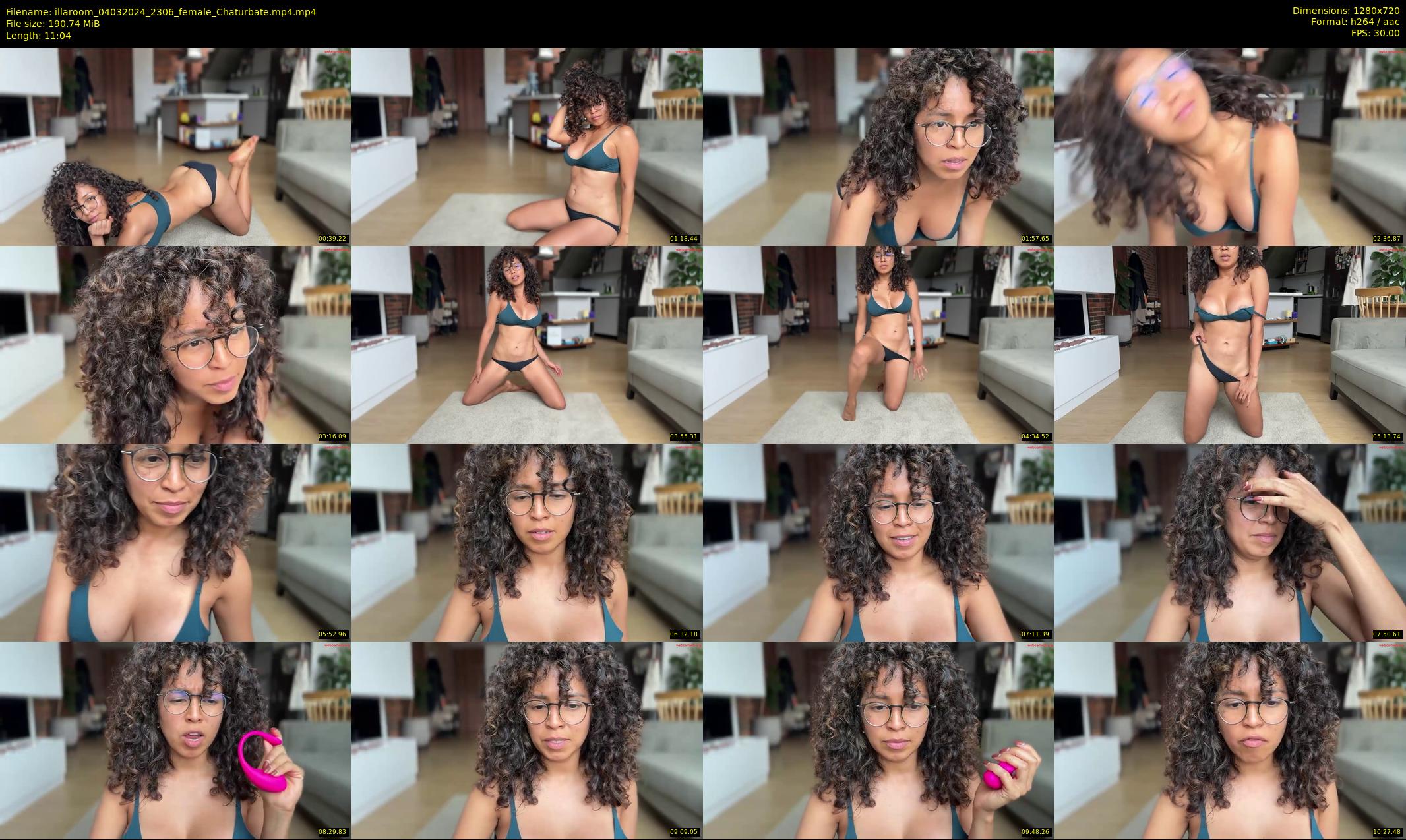 illaroom — 12 minute Chaturbate female cam show recording, 720p, Mar 4, 2024