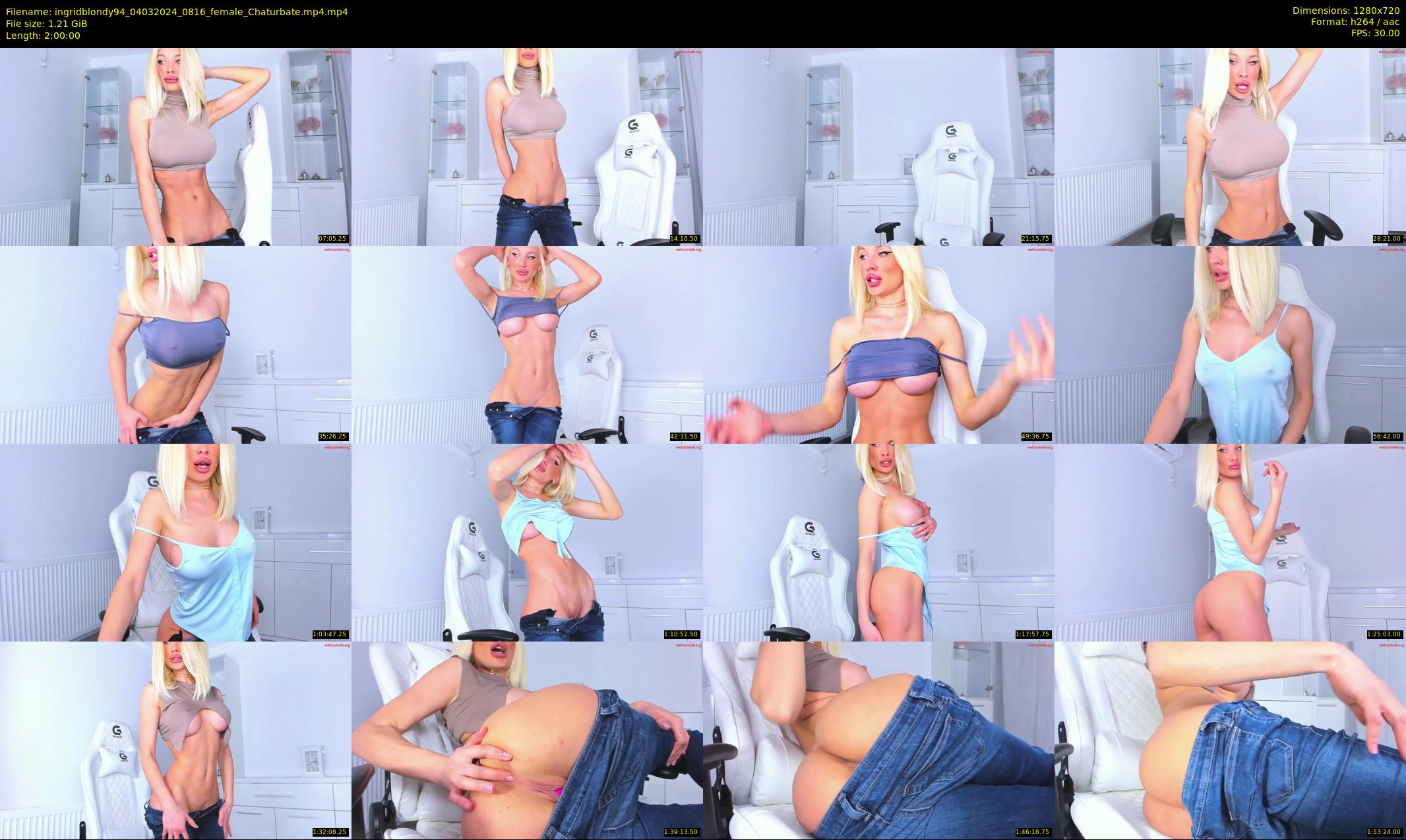ingridblondy94 — 120 minute Chaturbate female cam show recording, 720p, Mar 4, 2024