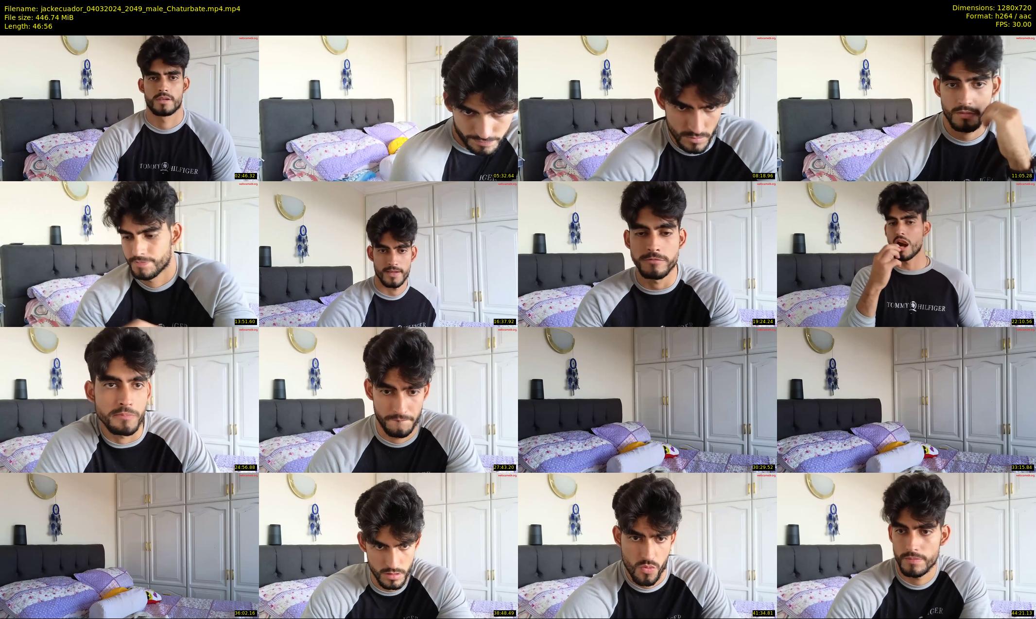 jackecuador — 47 minute Chaturbate male cam show recording, 720p, Mar 4, 2024