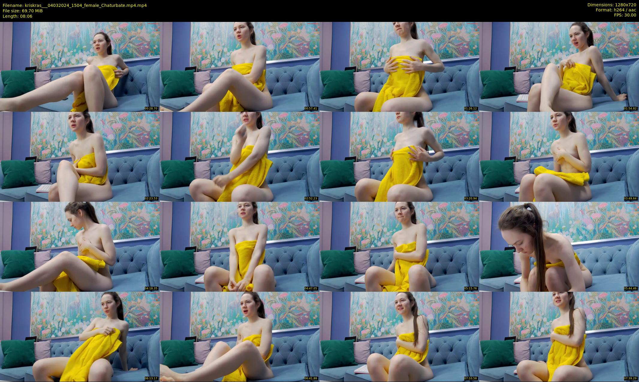kriskras__ — 9 minute Chaturbate female cam show recording, 720p, Mar 4, 2024