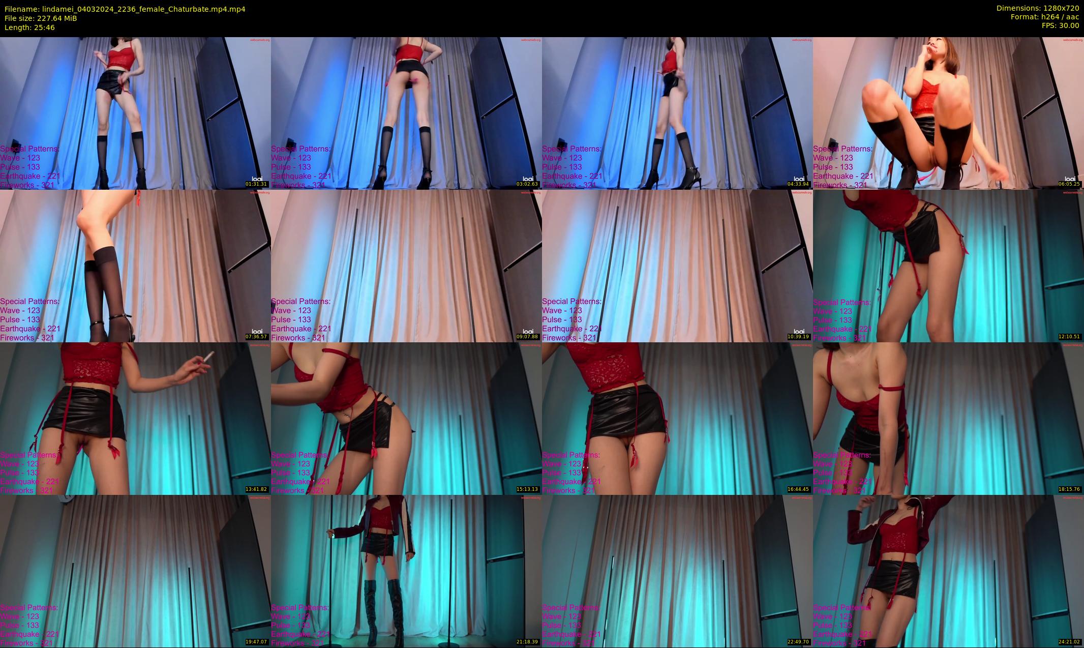 lindamei — 26 minute Chaturbate female cam show recording, 720p, Mar 4, 2024