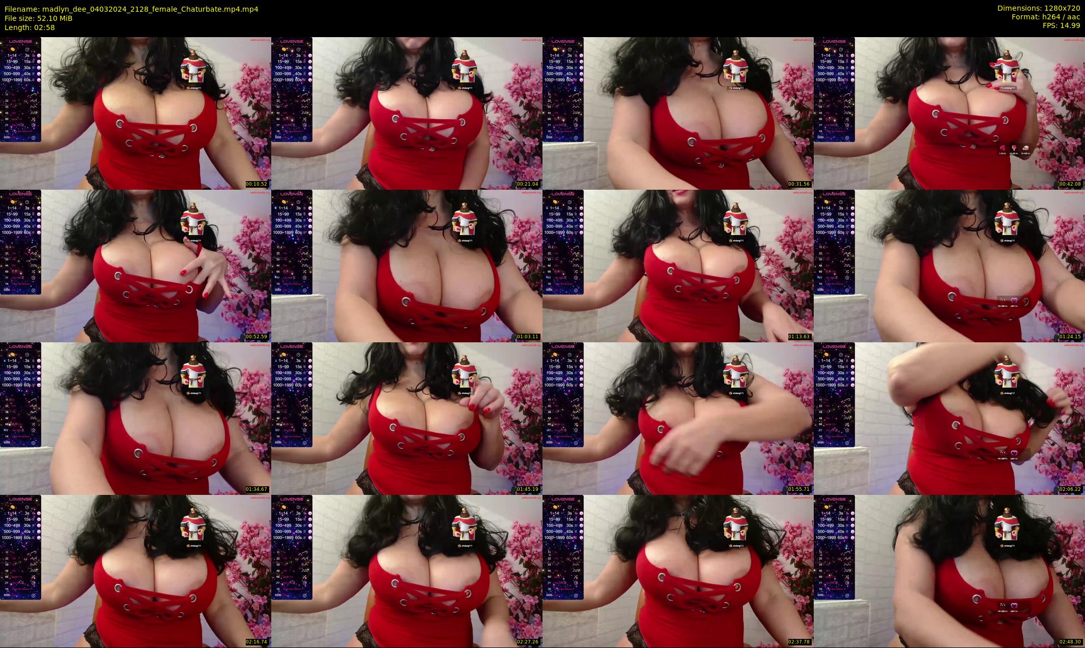 madlyn_dee — 3 minute Chaturbate female cam show recording, 720p, Mar 4, 2024