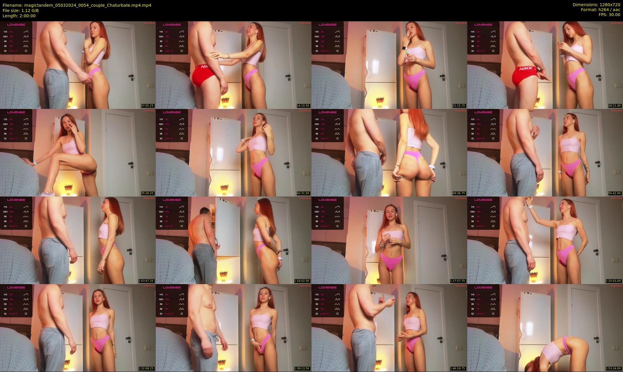 magictandem — 120 minute Chaturbate couple cam show recording, 720p, Mar 5, 2024