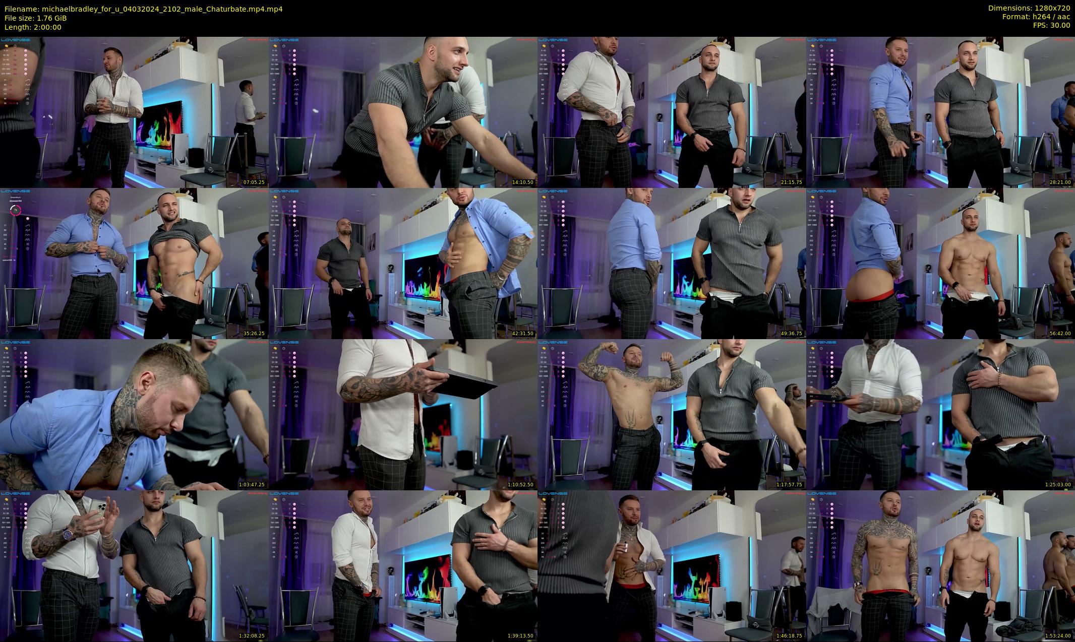 michaelbradley_for_u — 120 minute Chaturbate male cam show recording, 720p, Mar 4, 2024