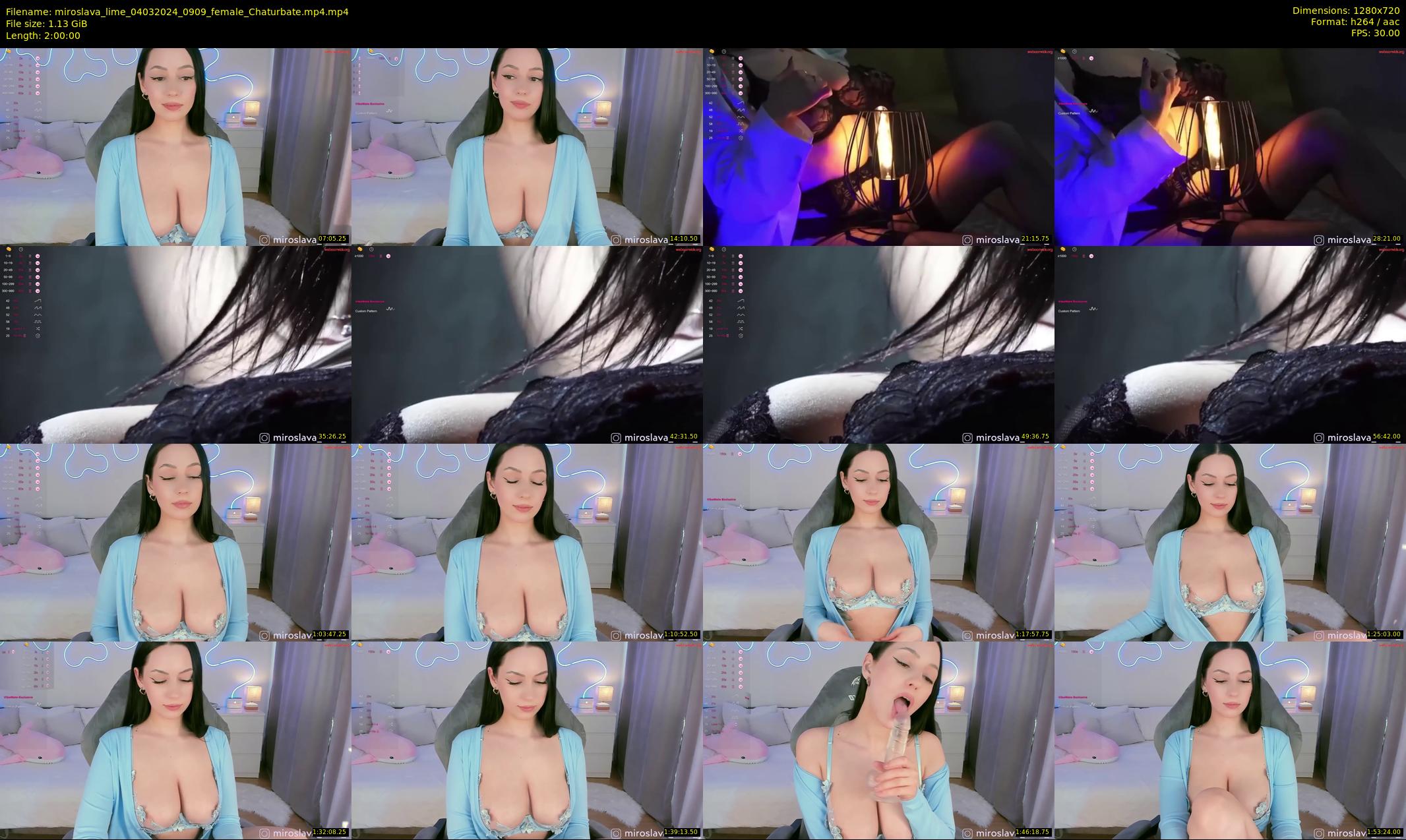 miroslava_lime — 120 minute Chaturbate female cam show recording, 720p, Mar 4, 2024