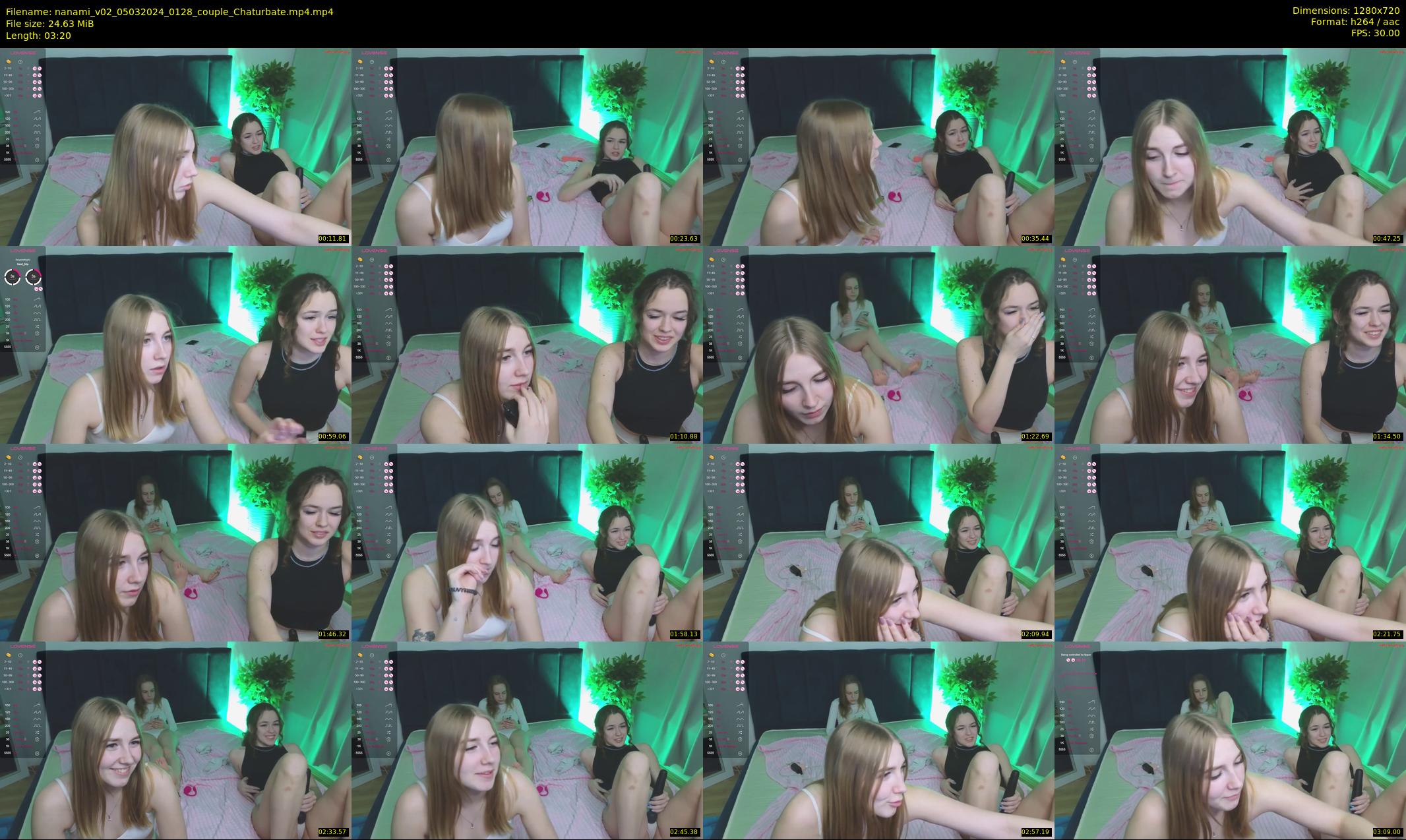 nanami_v02 — 4 minute Chaturbate couple cam show recording, 720p, Mar 5, 2024