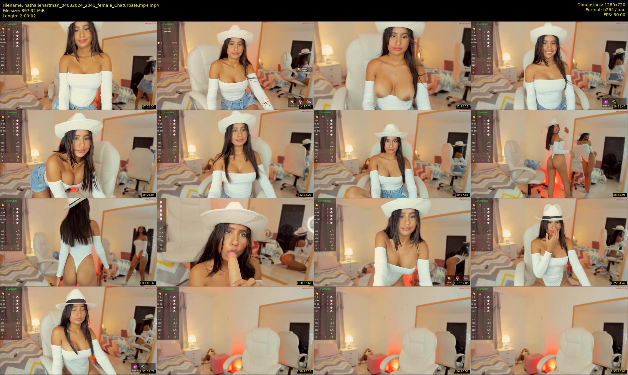 nathaliehartman — 121 minute Chaturbate female cam show recording, 720p, Mar 4, 2024