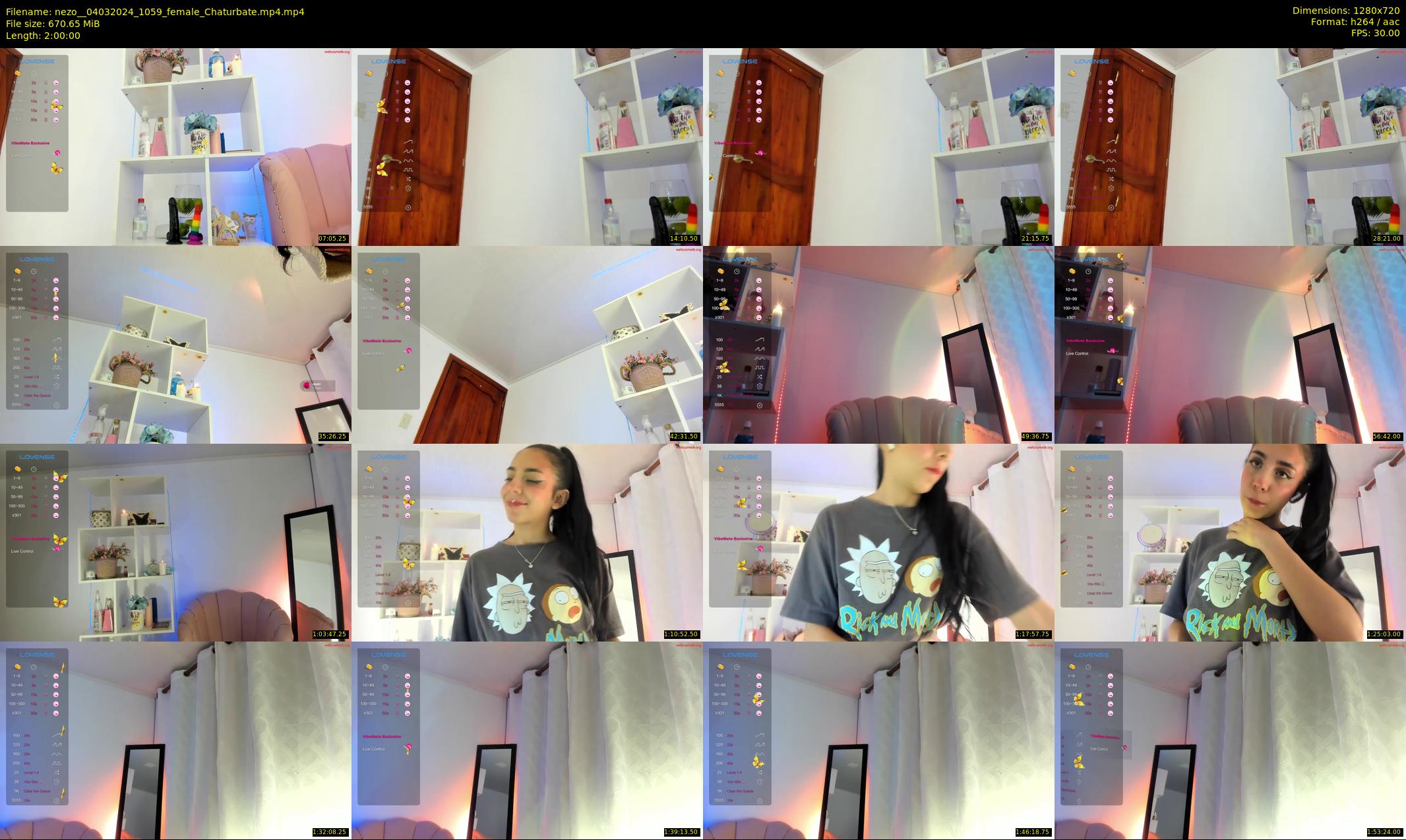 nezo_ — 120 minute Chaturbate female cam show recording, 720p, Mar 4, 2024