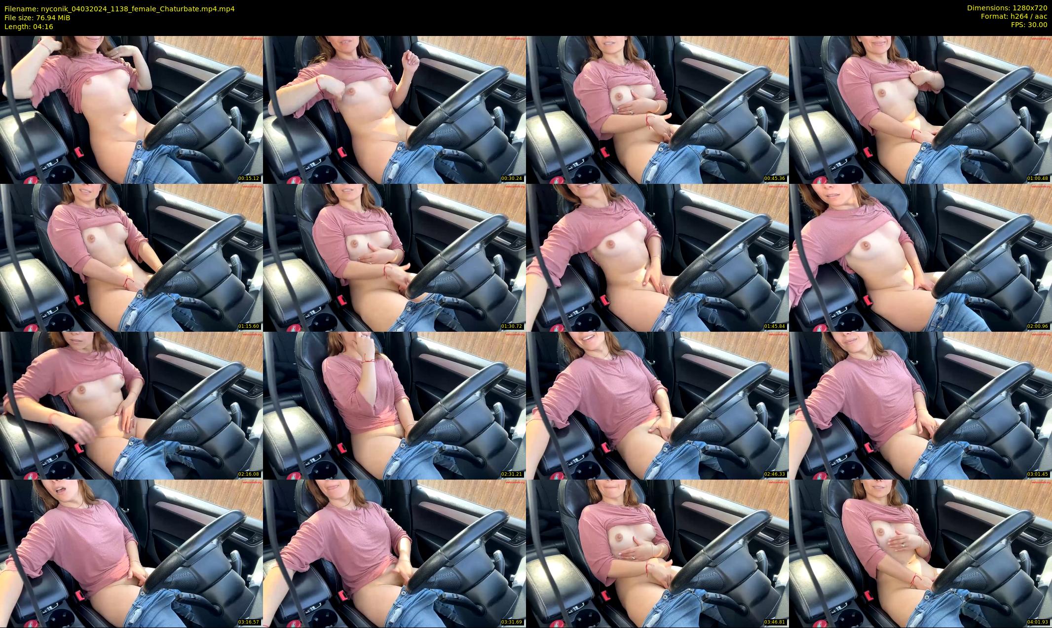nyconik — 5 minute Chaturbate female cam show recording, 720p, Mar 4, 2024