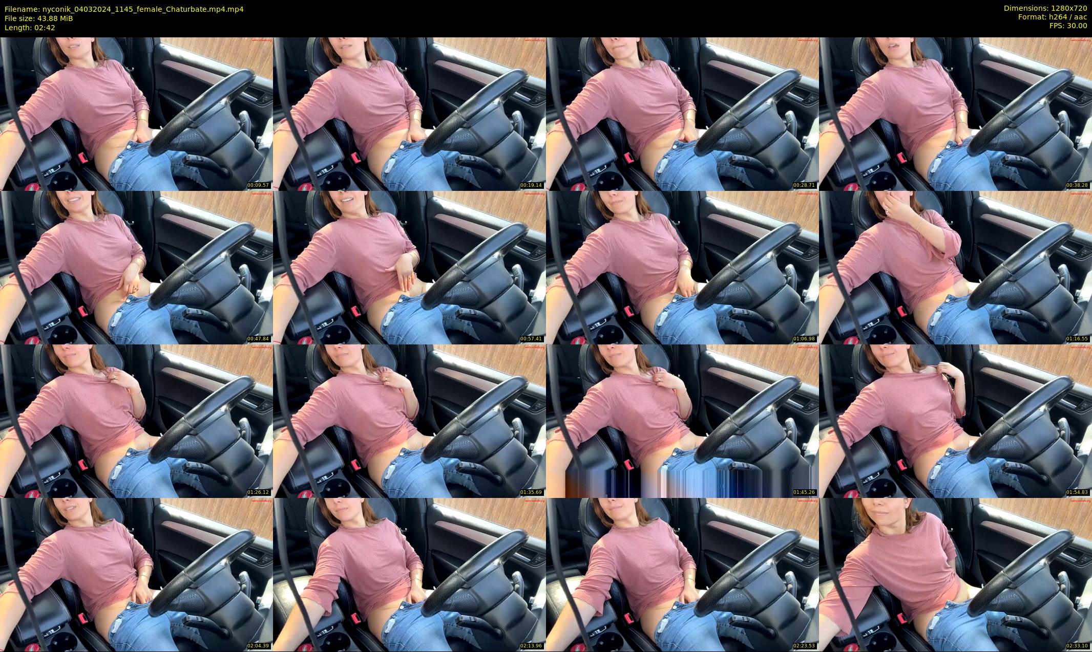 nyconik — 3 minute Chaturbate female cam show recording, 720p, Mar 4, 2024