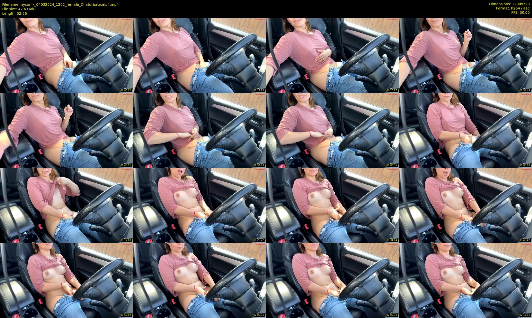 nyconik — 3 minute Chaturbate female cam show recording, 720p, Mar 4, 2024