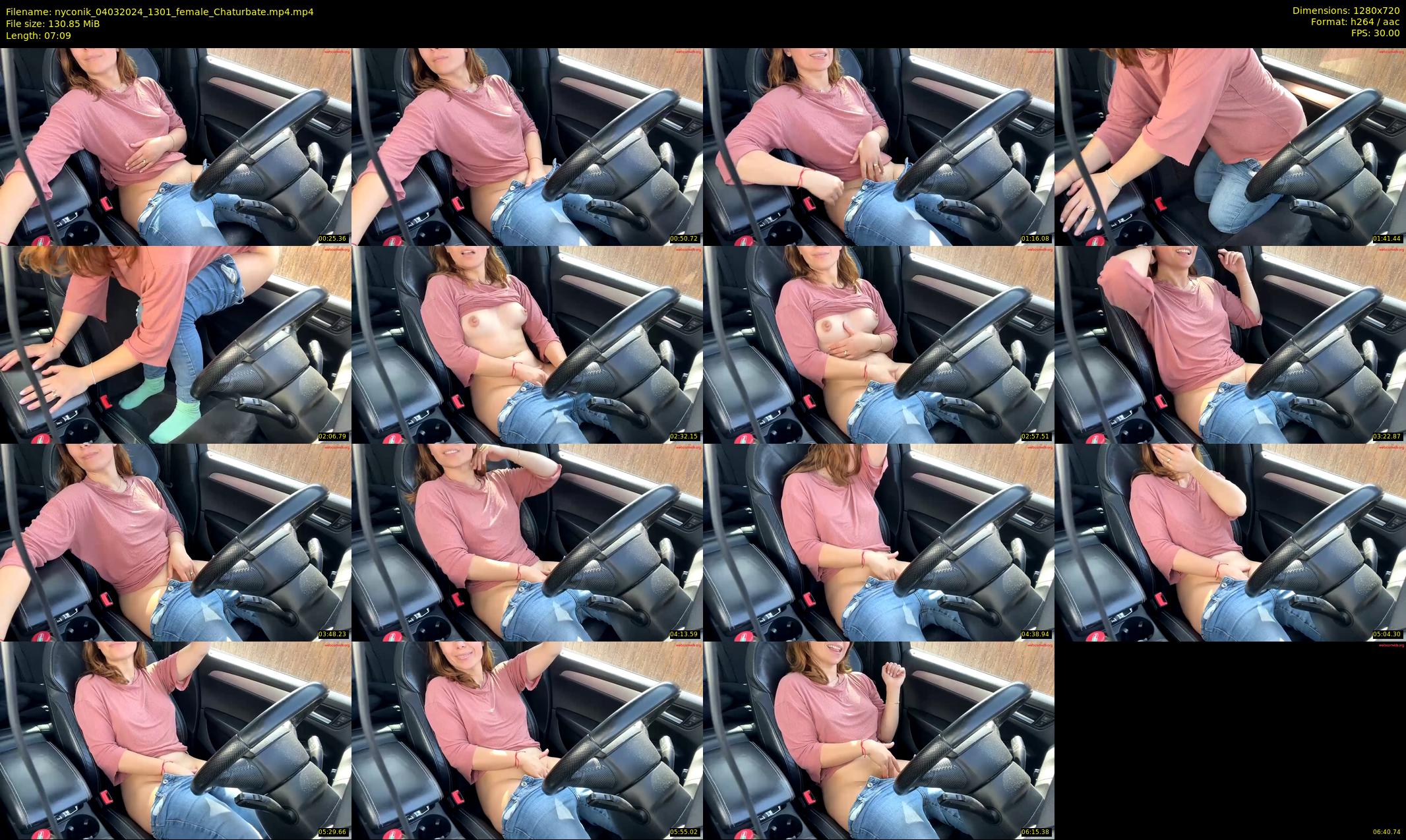 nyconik — 8 minute Chaturbate female cam show recording, 720p, Mar 4, 2024