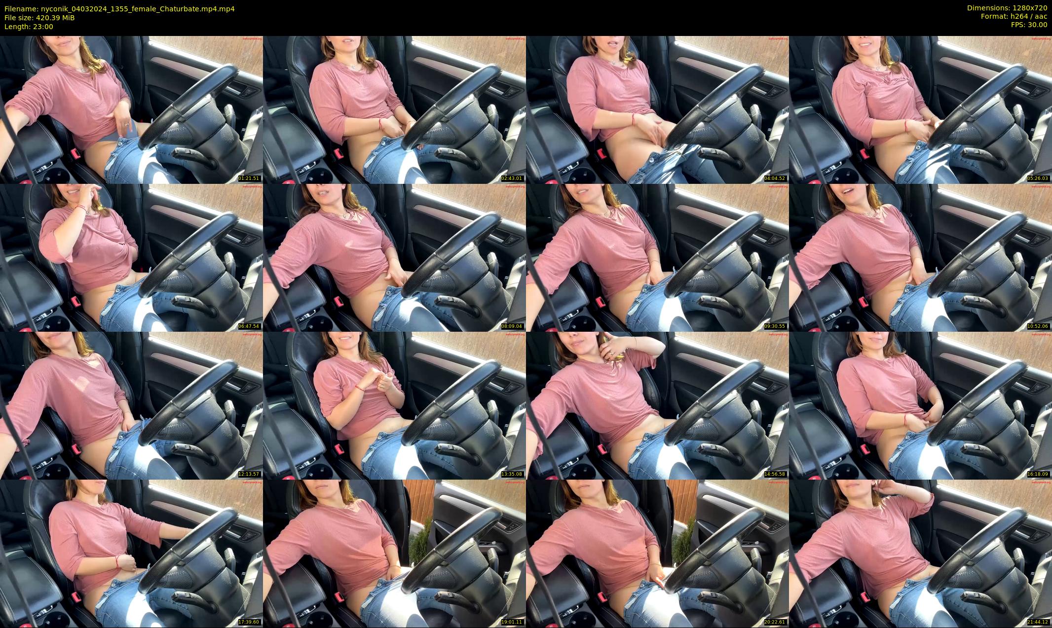 nyconik — 23 minute Chaturbate female cam show recording, 720p, Mar 4, 2024