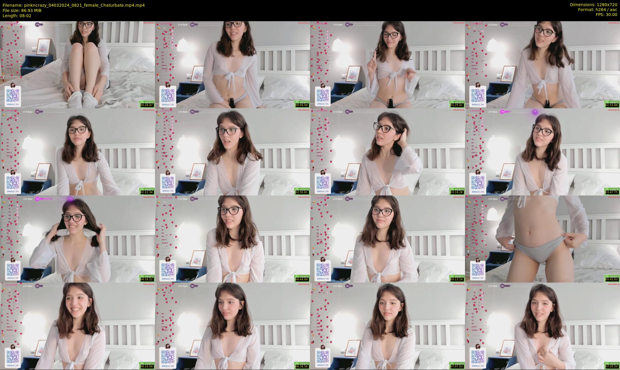 pinkncrazy — 9 minute Chaturbate female cam show recording, 720p, Mar 4, 2024
